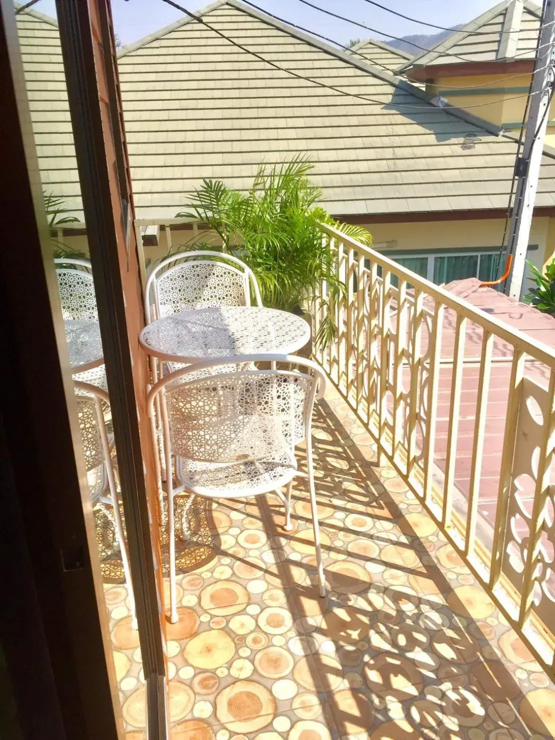 Balcony/Terrace in Srisiam Resort