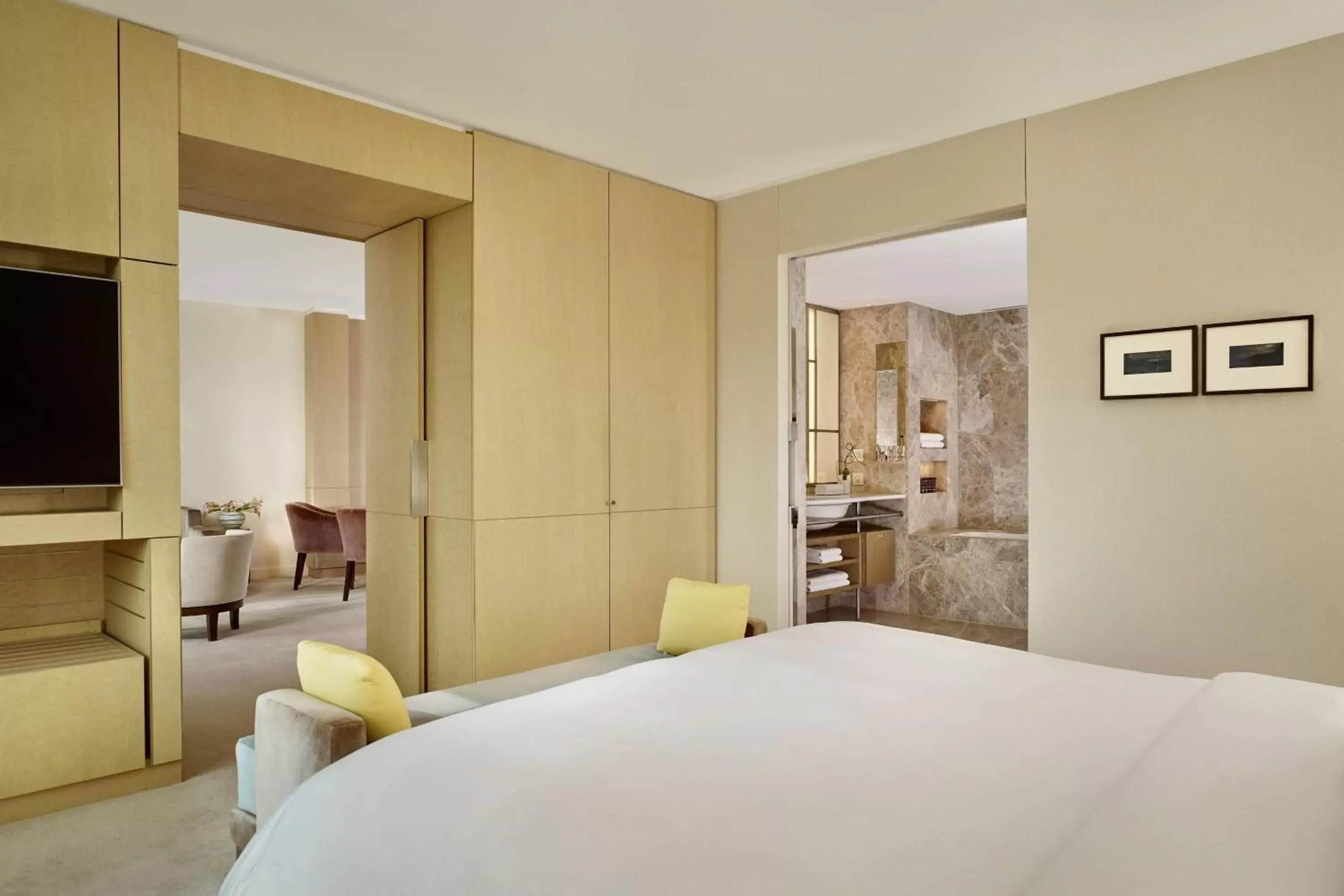 Bedroom, Bed in The Ritz-Carlton, Wolfsburg