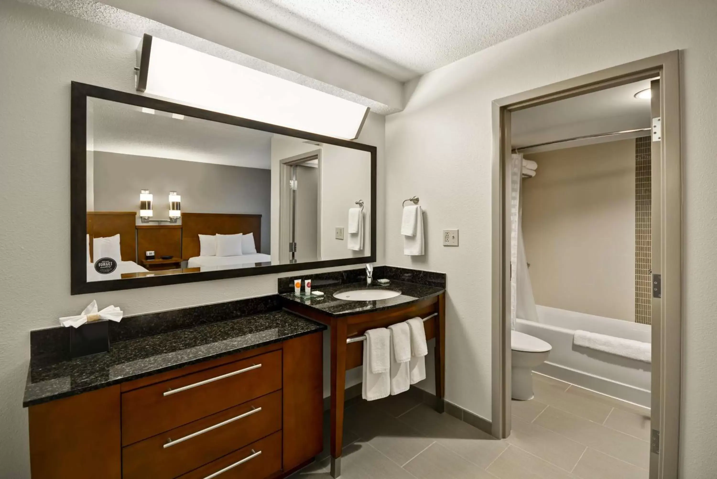Bathroom in Hyatt Place Columbus Worthington Bathroom in Hyatt Place Columbus Worthington