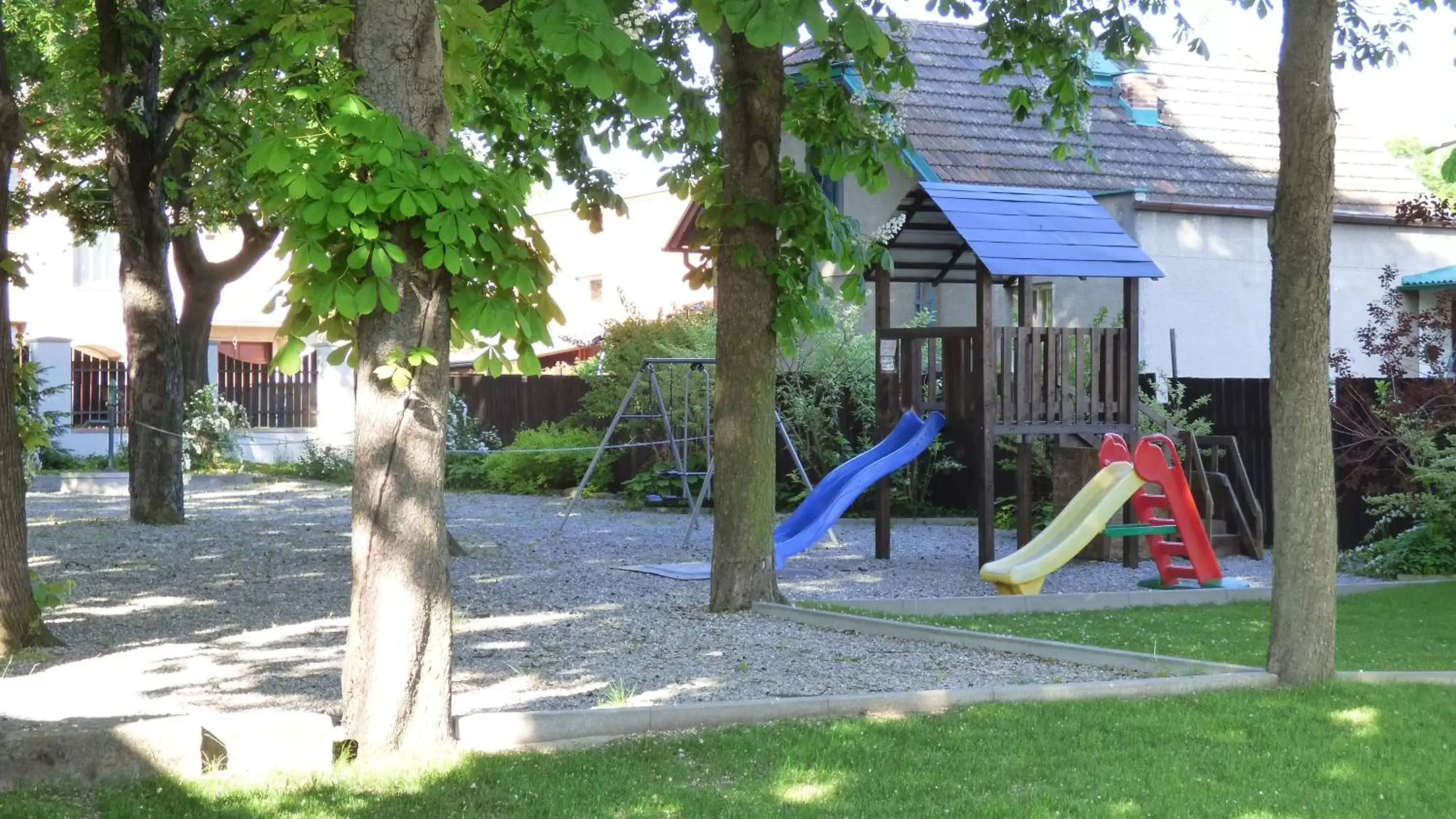 Garden, Children's Play Area in Hotel Svornost