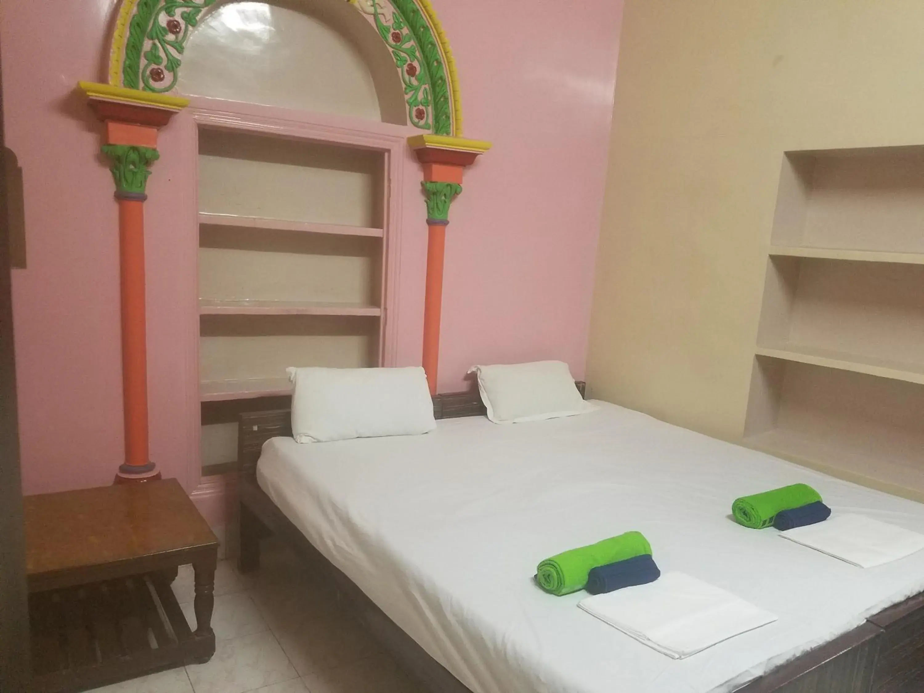 Bed in Baba Guest House