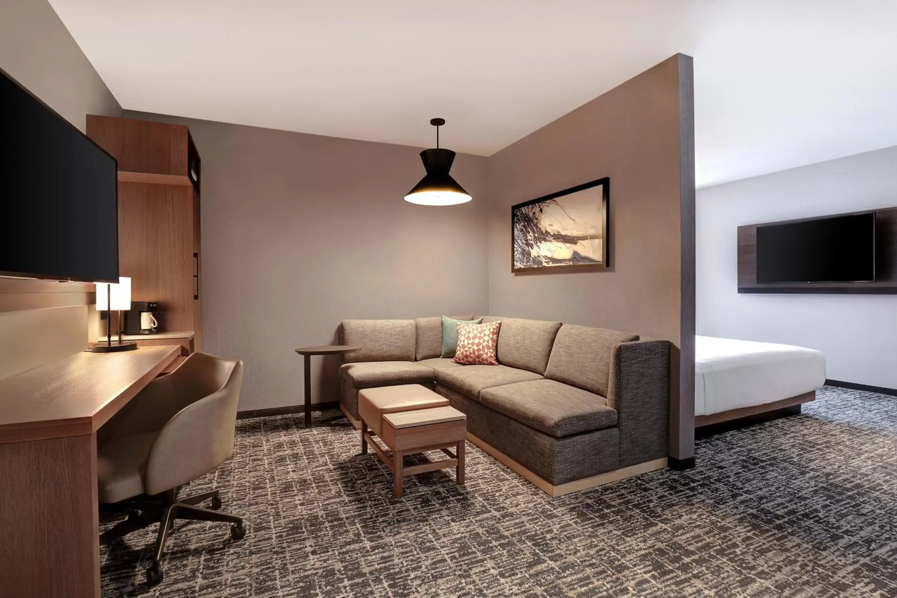 Living room, Seating Area in Hyatt Place Ottawa West