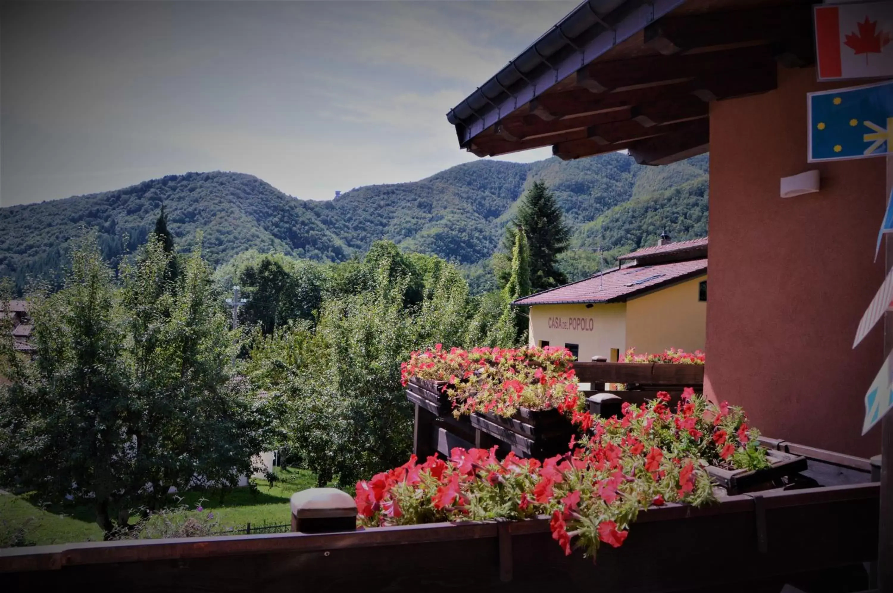 Balcony/Terrace, Mountain View in B&B La Piazzetta