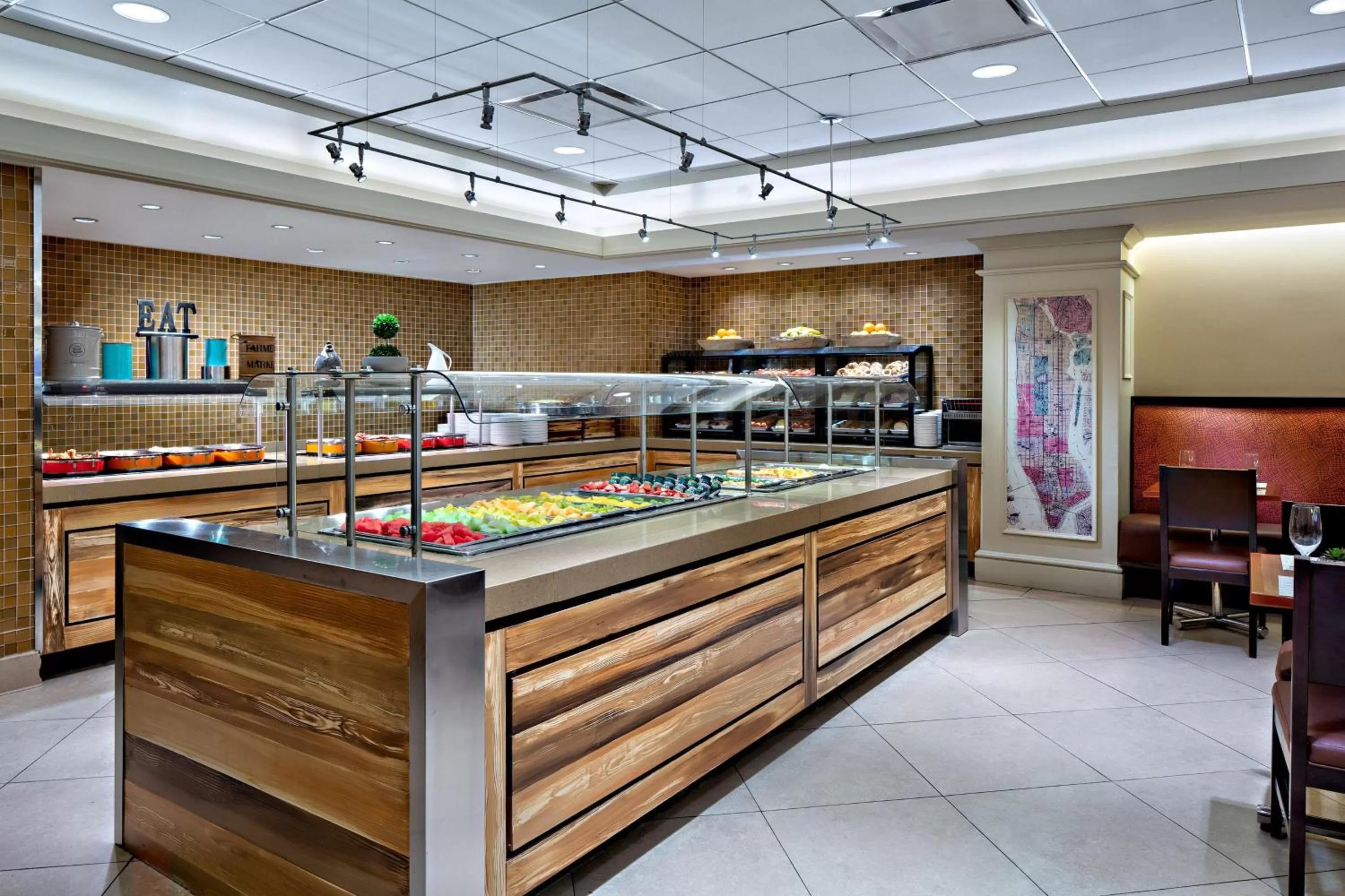 Restaurant/places to eat in Sheraton New York Times Square Hotel