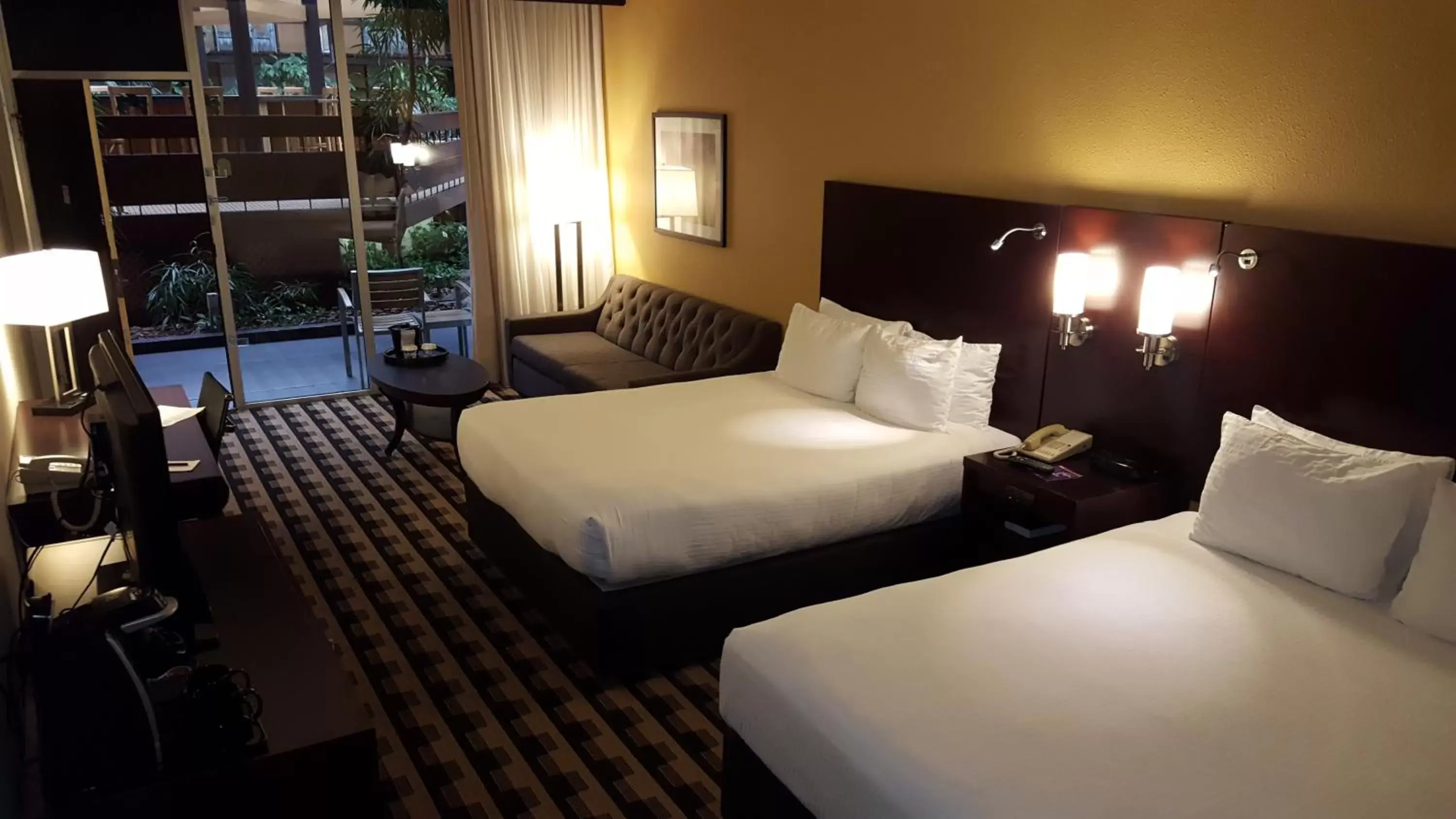 Bed in M Hotel Buffalo