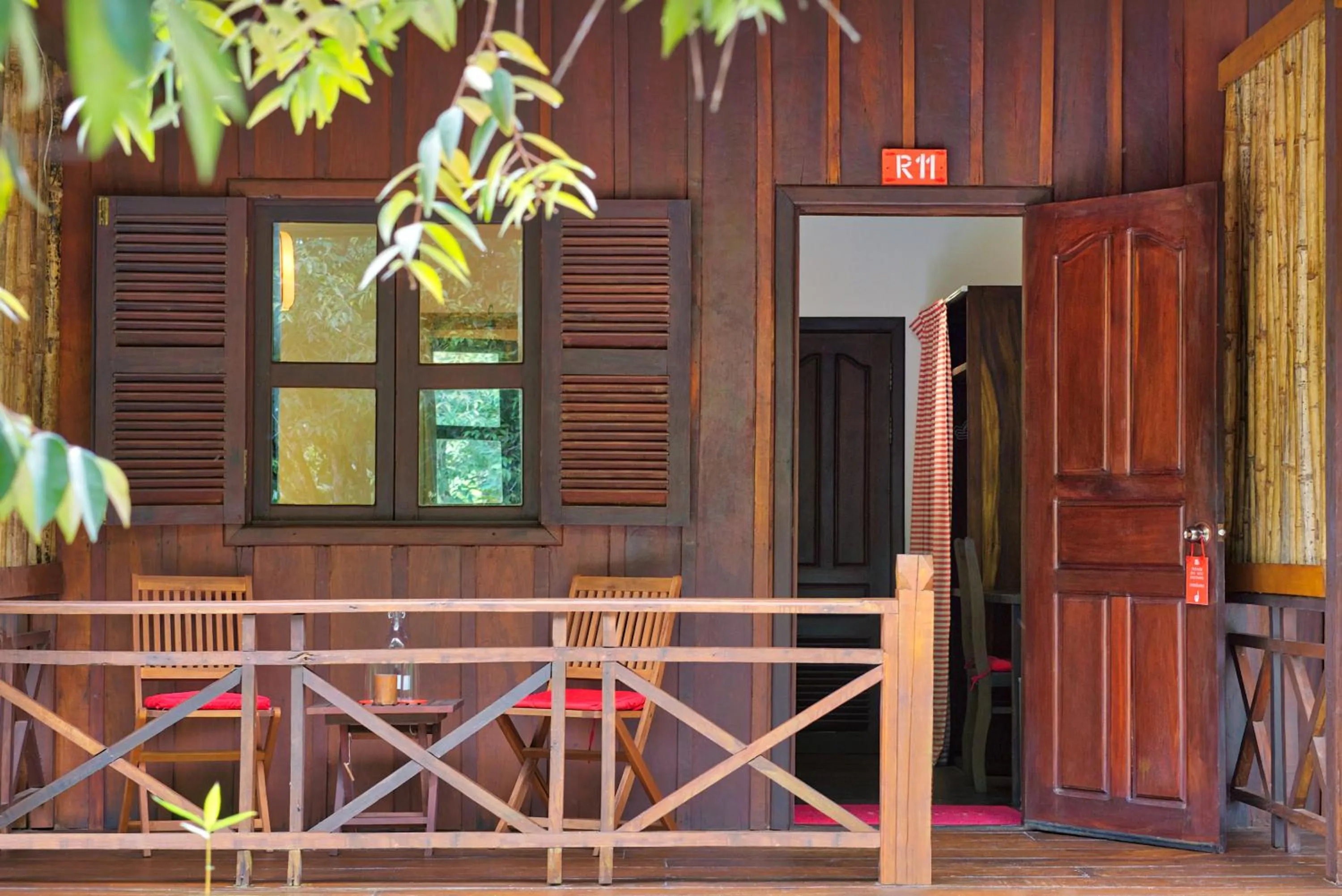 Balcony/Terrace in Sok San Beach Resort