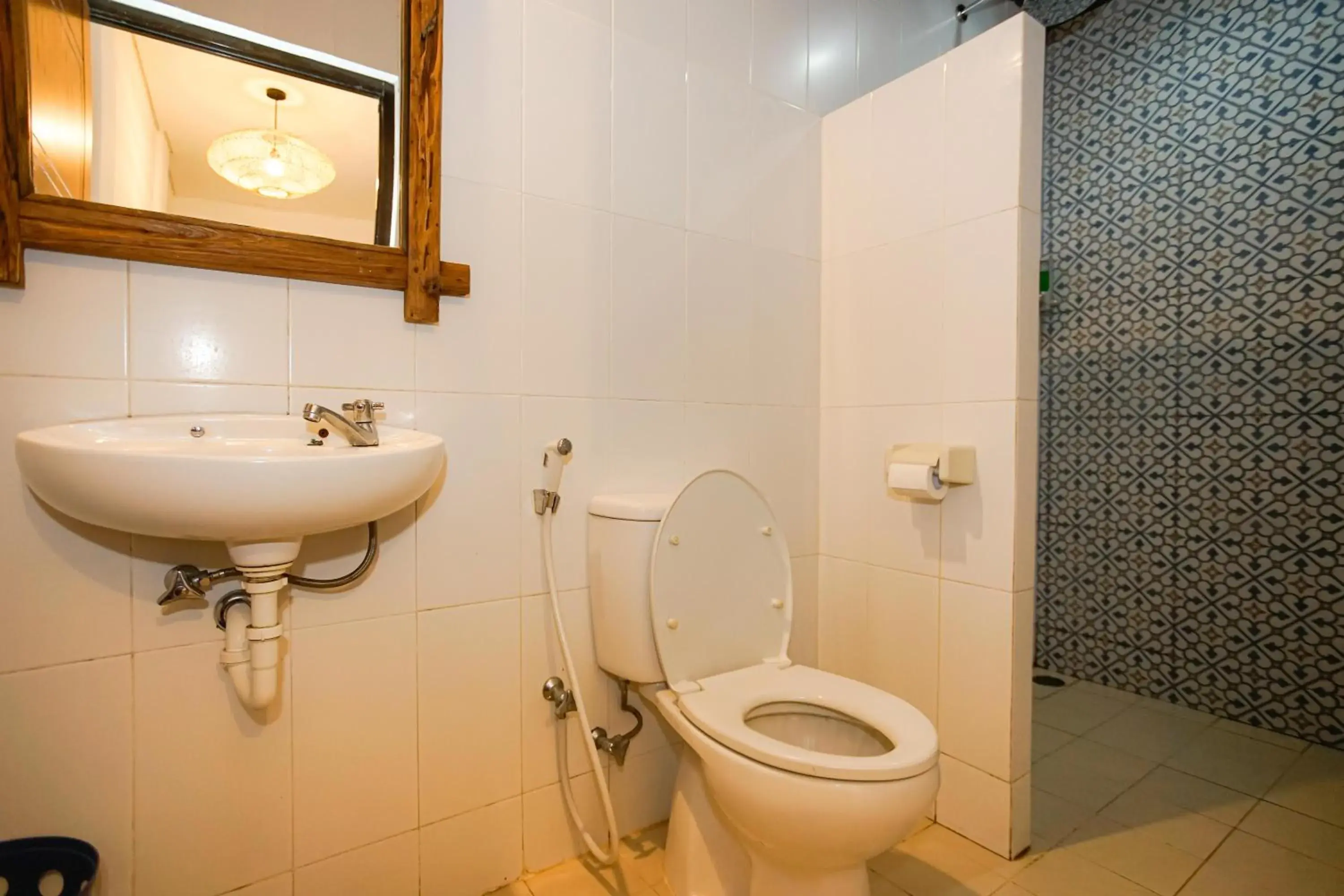 Bathroom in The Kubu Hotel