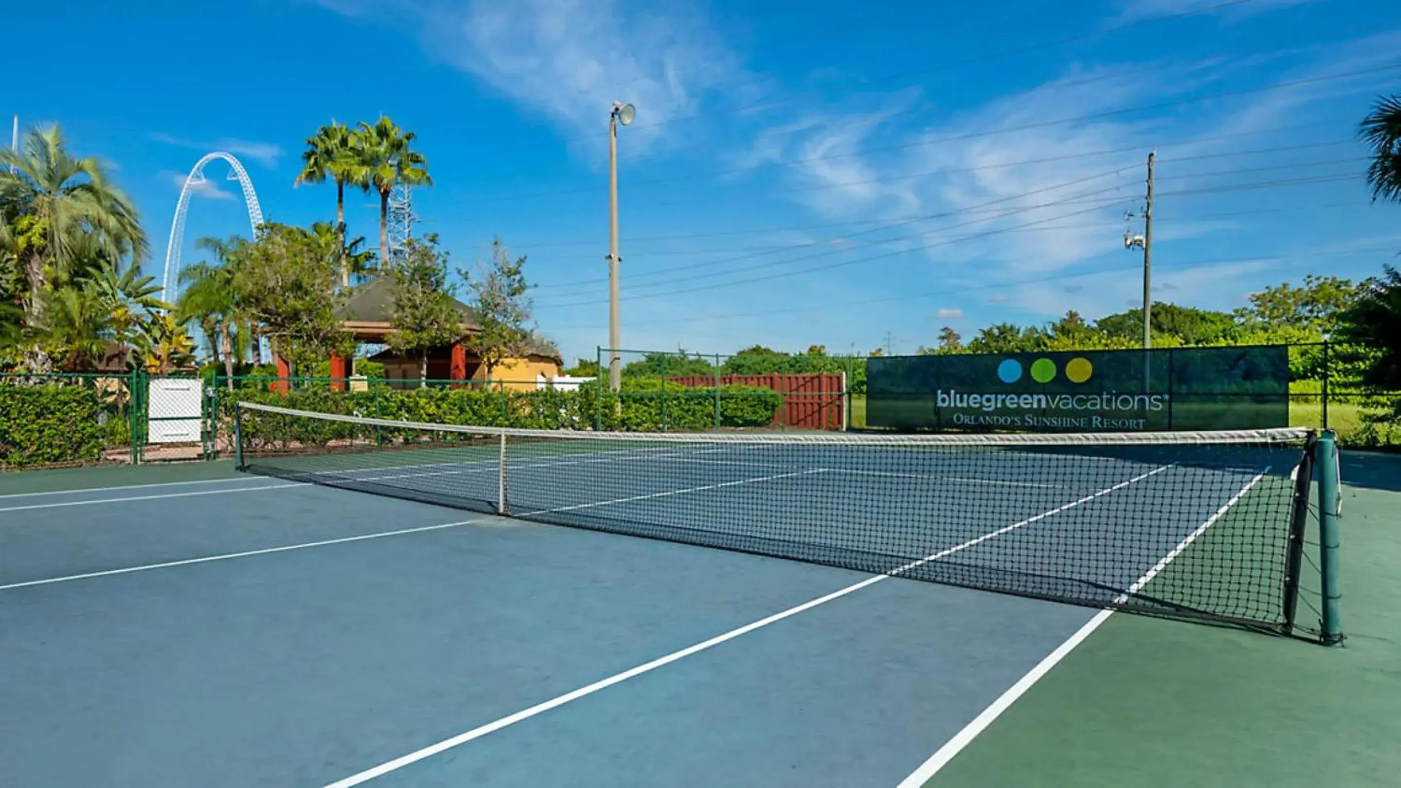 Tennis court, Tennis/Squash in Bluegreen Vacations Orlando's Sunshine Resort