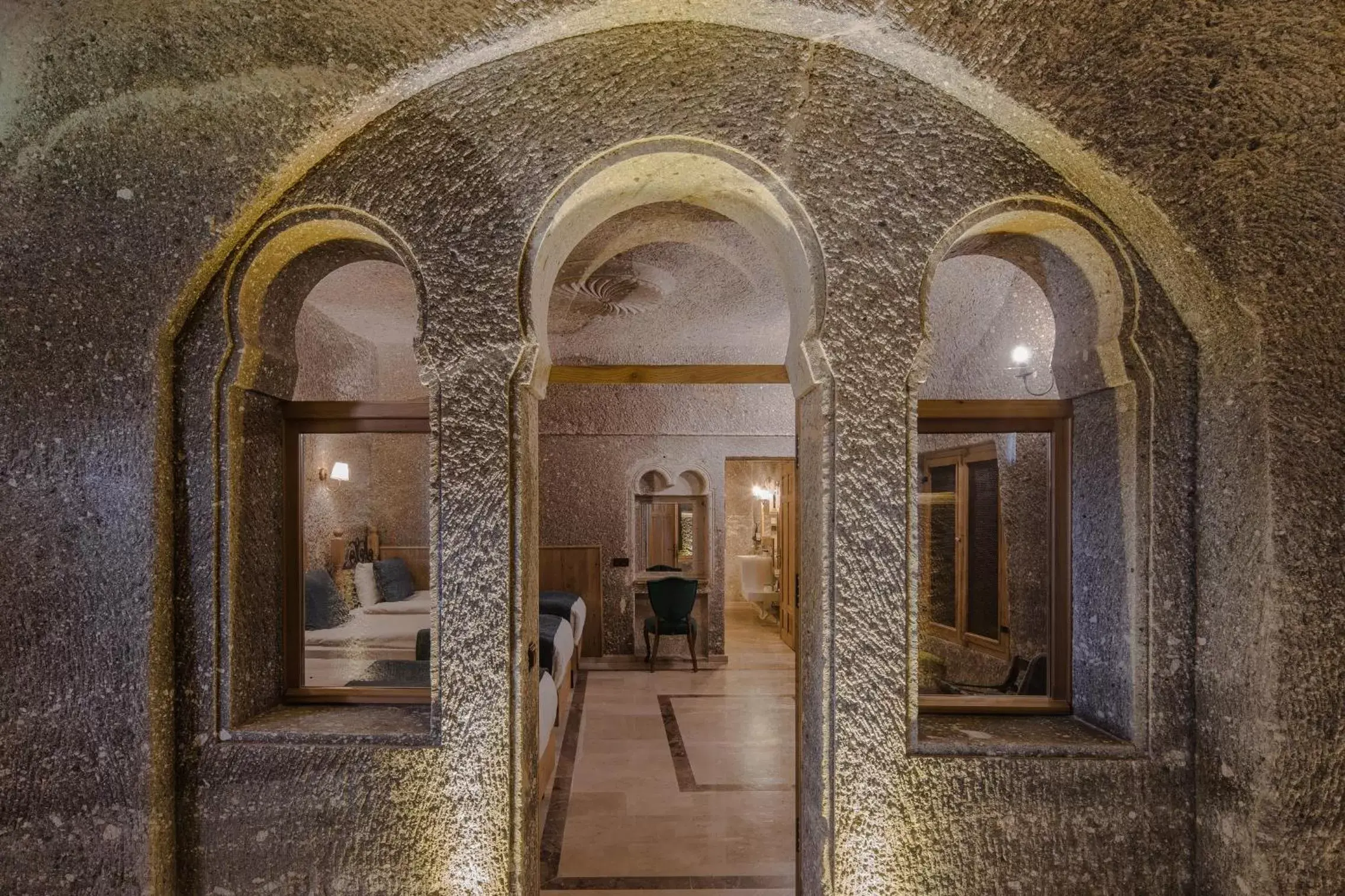 Facade/entrance in Lunar Cappadocia Hotel