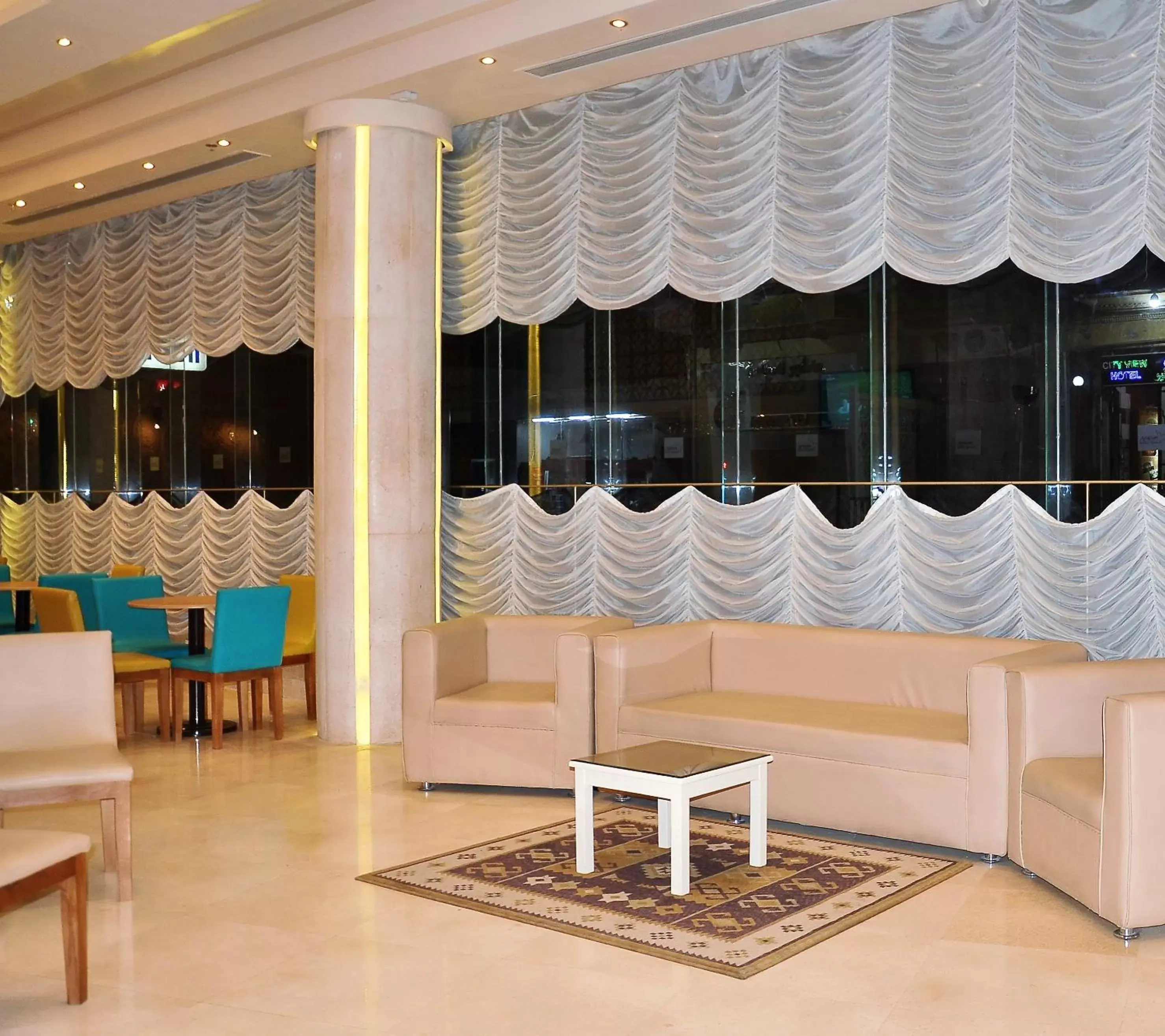 Lobby or reception in Cleopatra Hotel