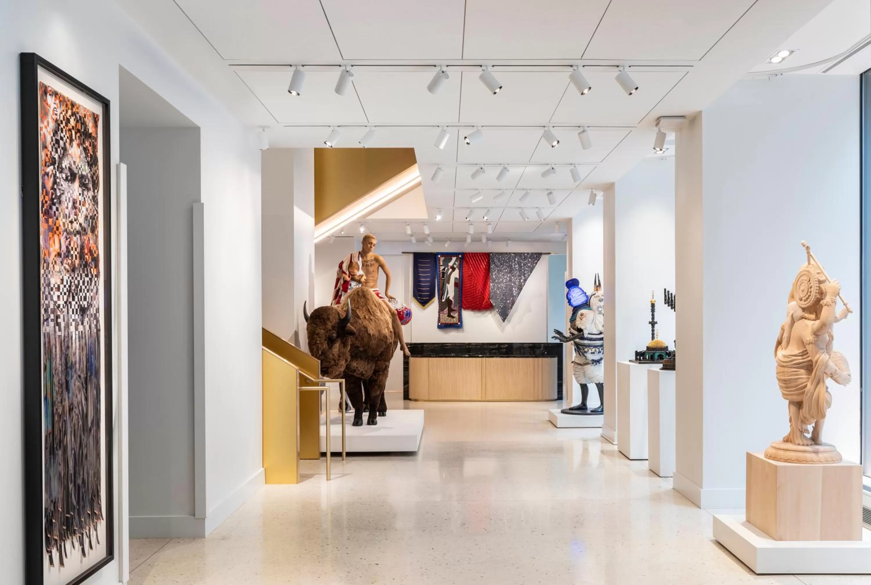 Lobby or reception in 21c Museum Hotel Chicago