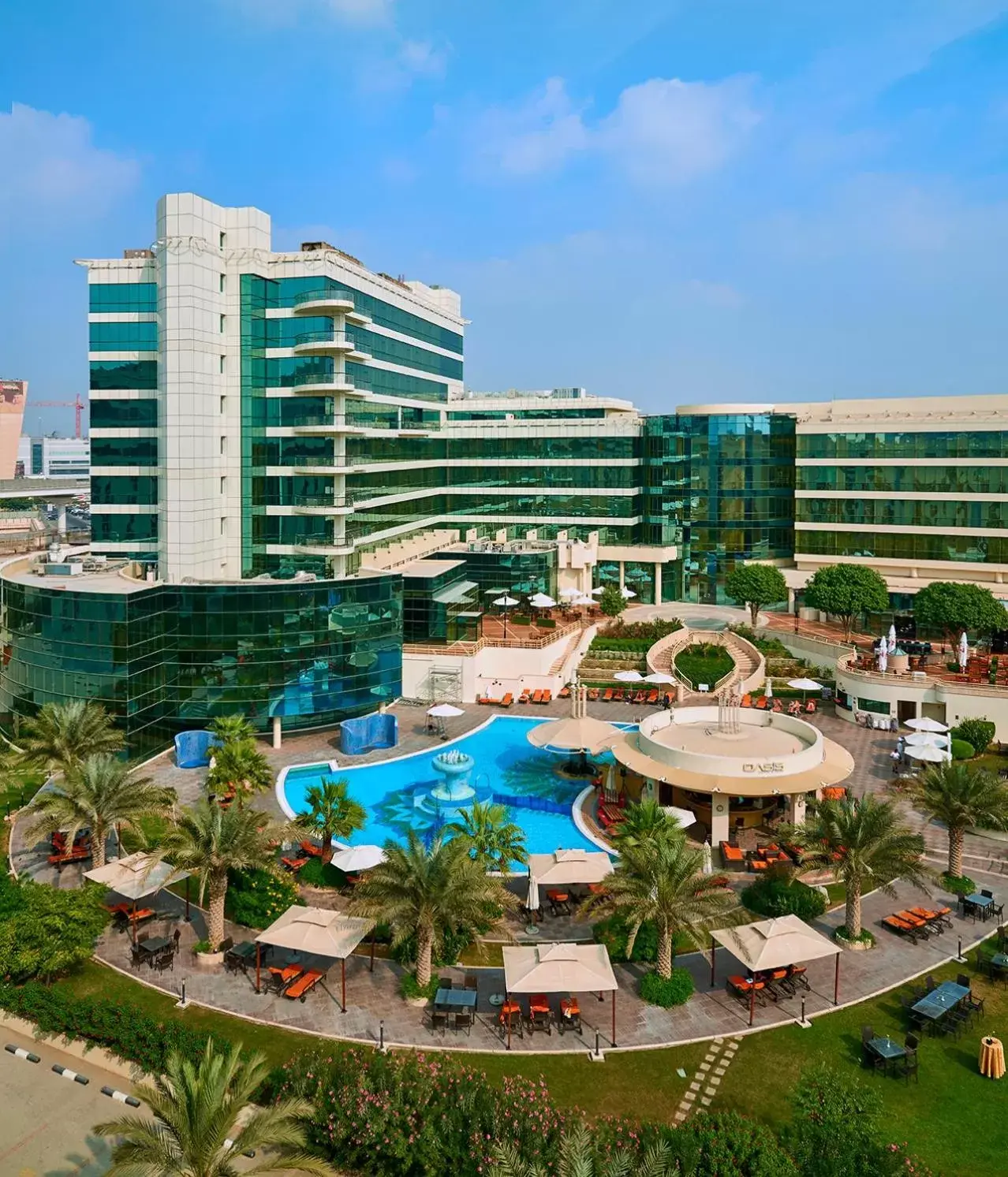 Pool View in Millennium Airport Hotel Dubai