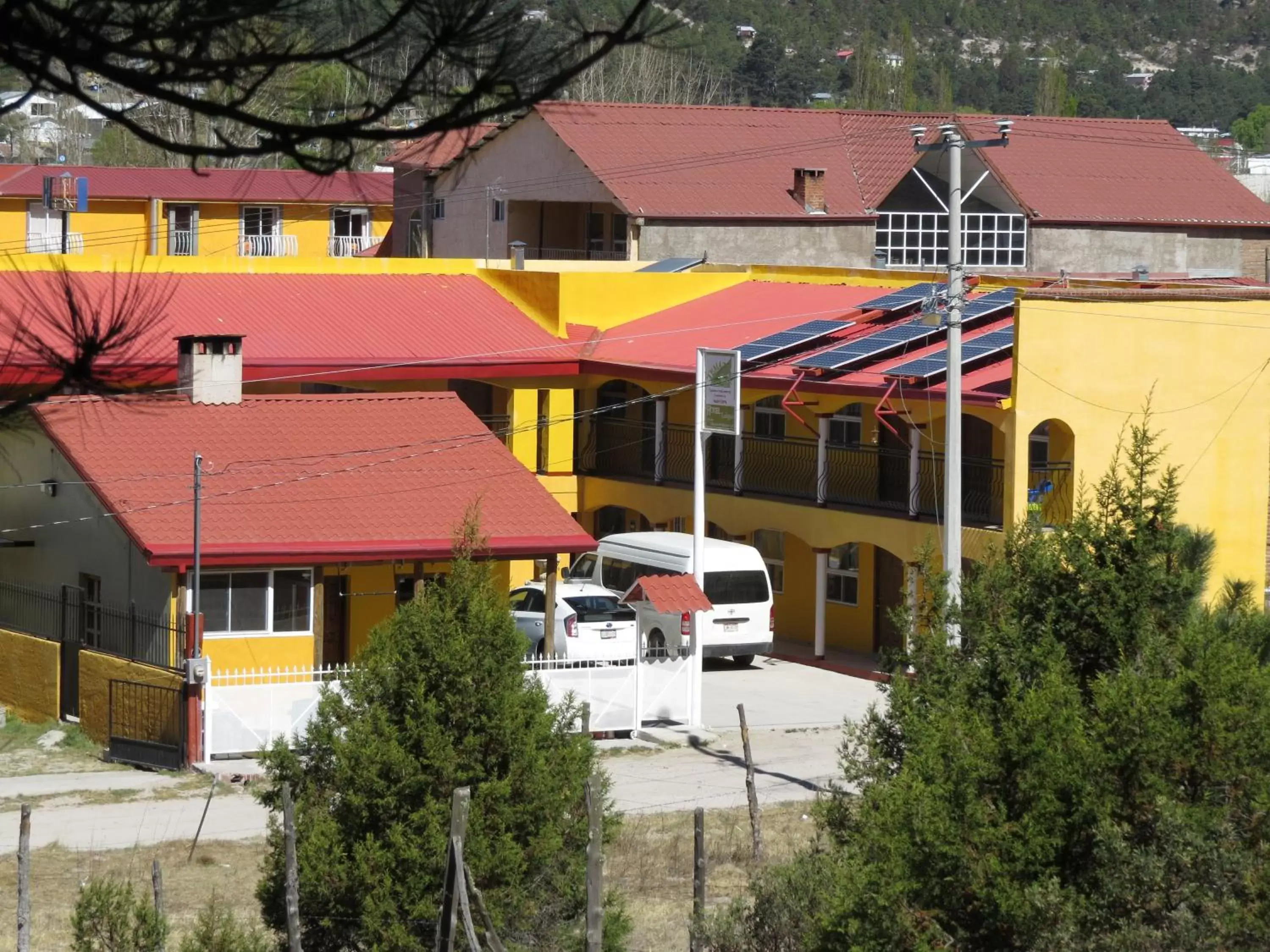 Facade/entrance, Property Building in Hotel Ecológico Temazcal