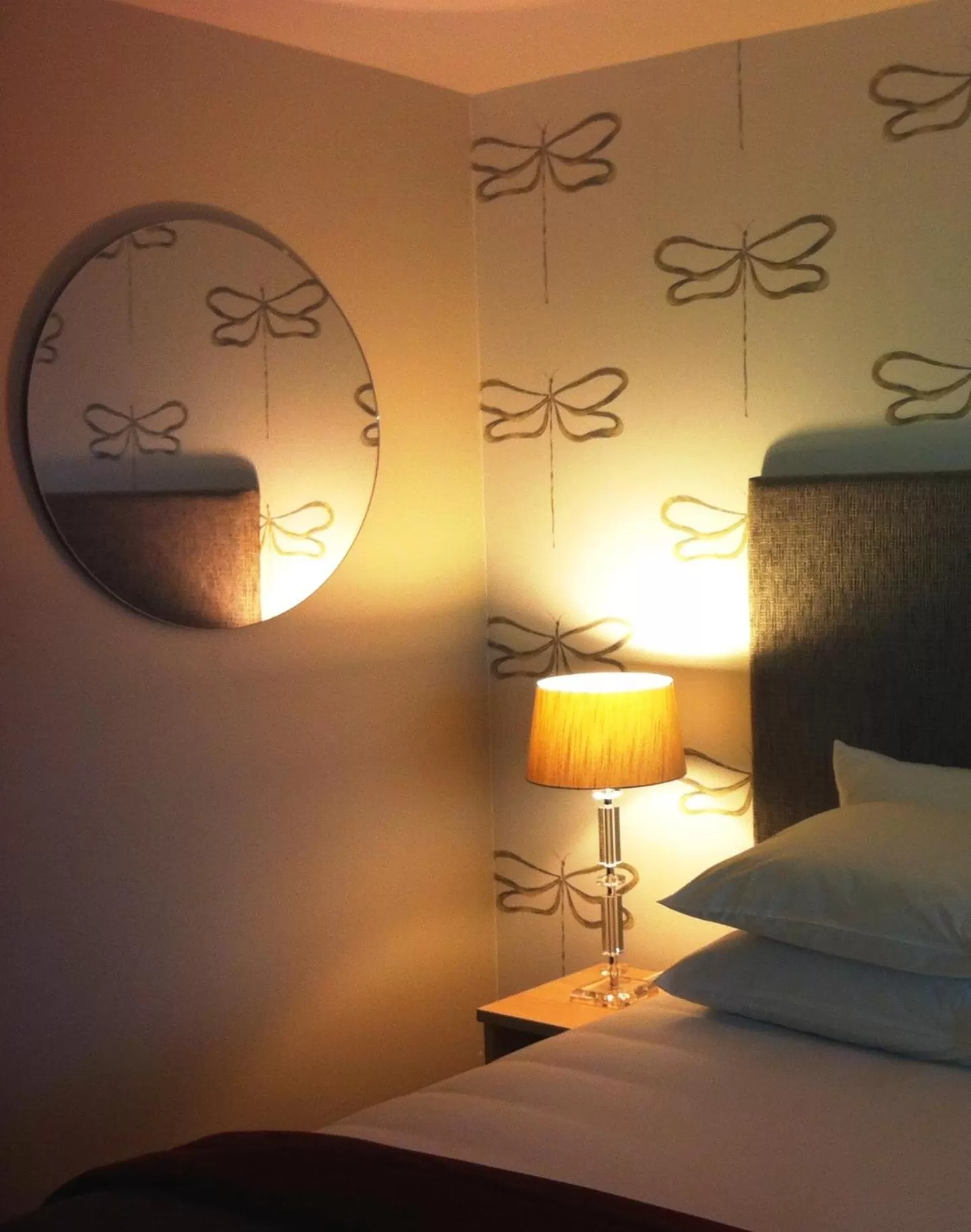 Bed in The Crown Hotel