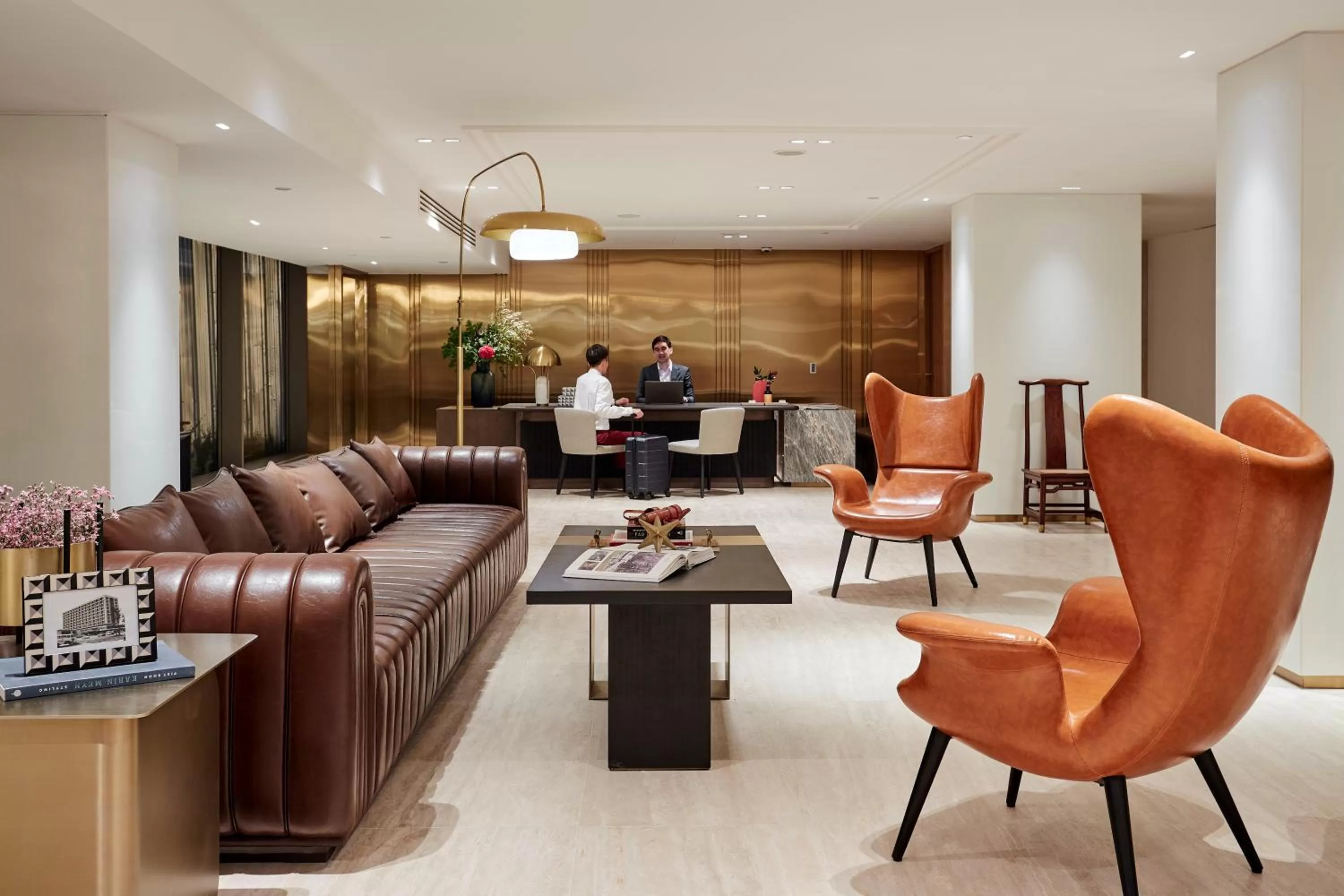 Lobby or reception in Montien Hotel Surawong Bangkok