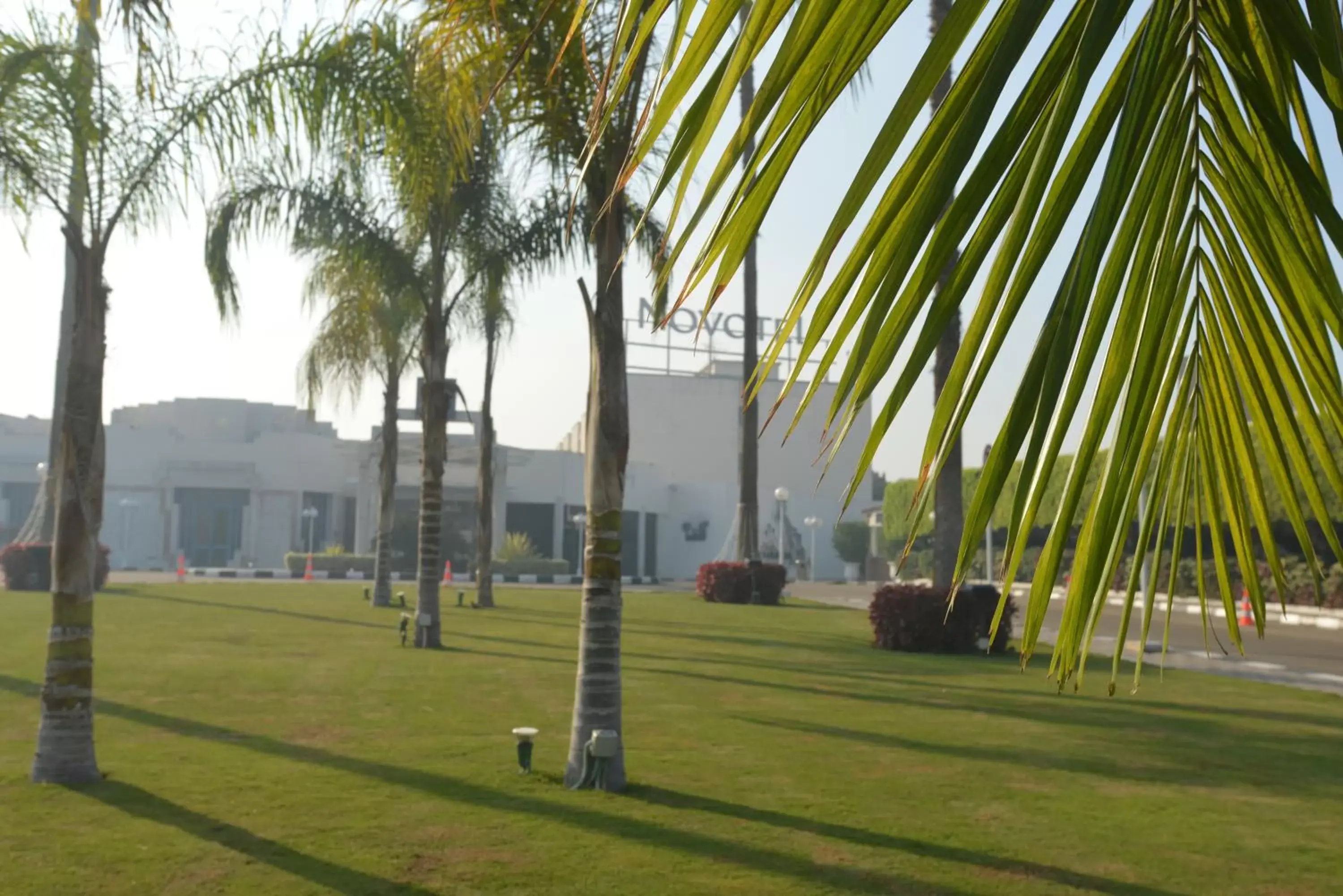 Facade/entrance in Novotel Cairo Airport