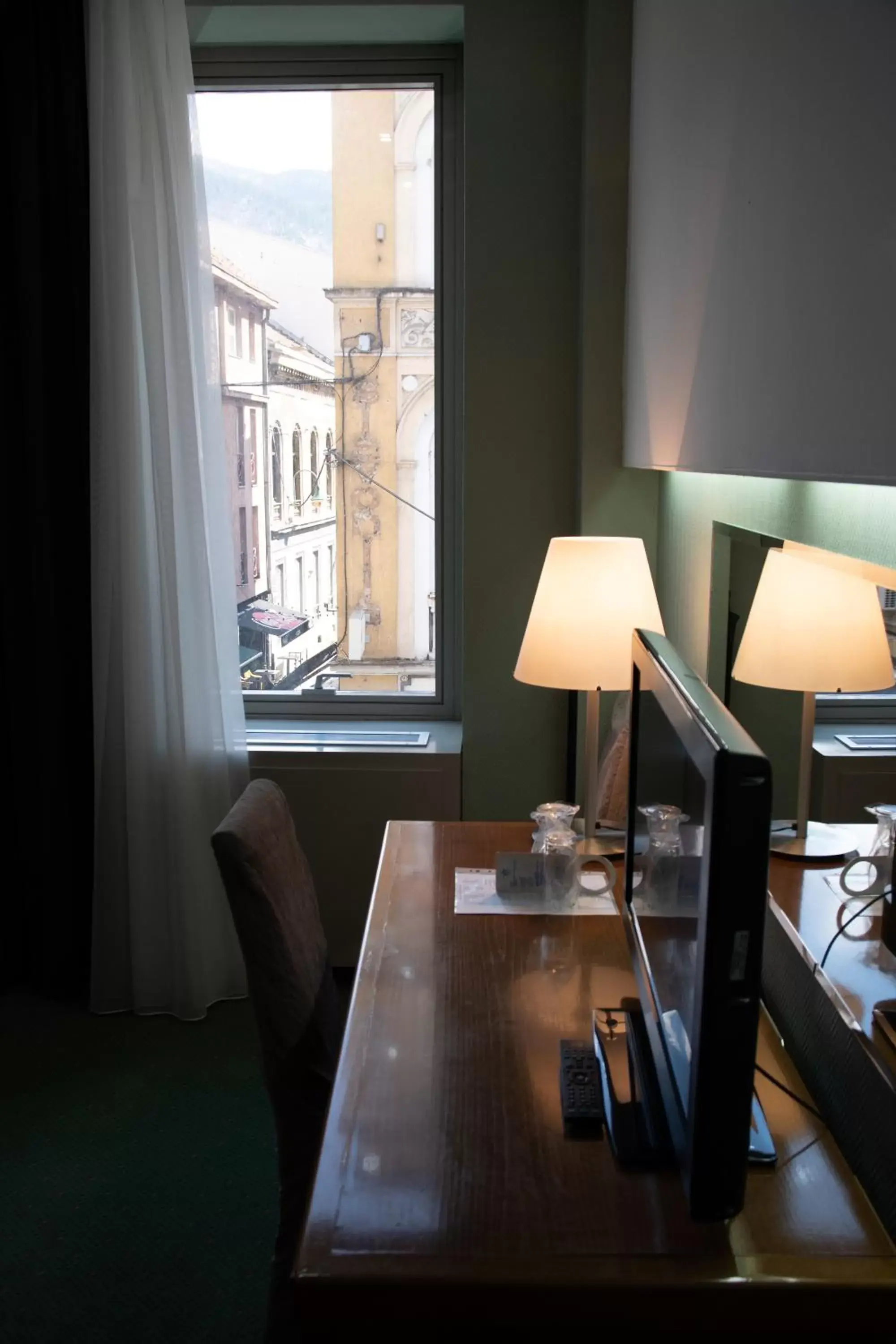 Seating area in Hotel Astra