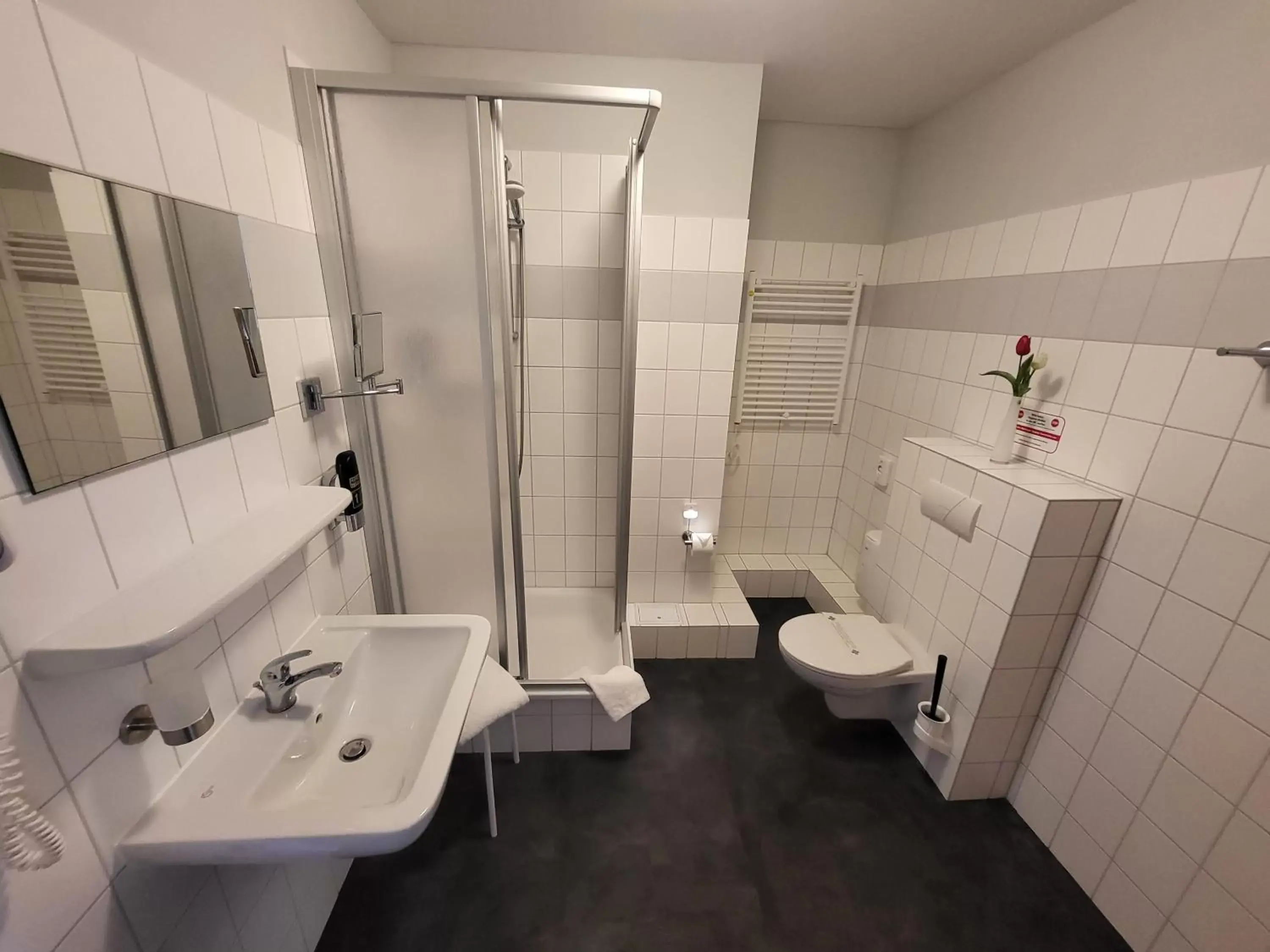 Bathroom in Hotel am Schlosspark