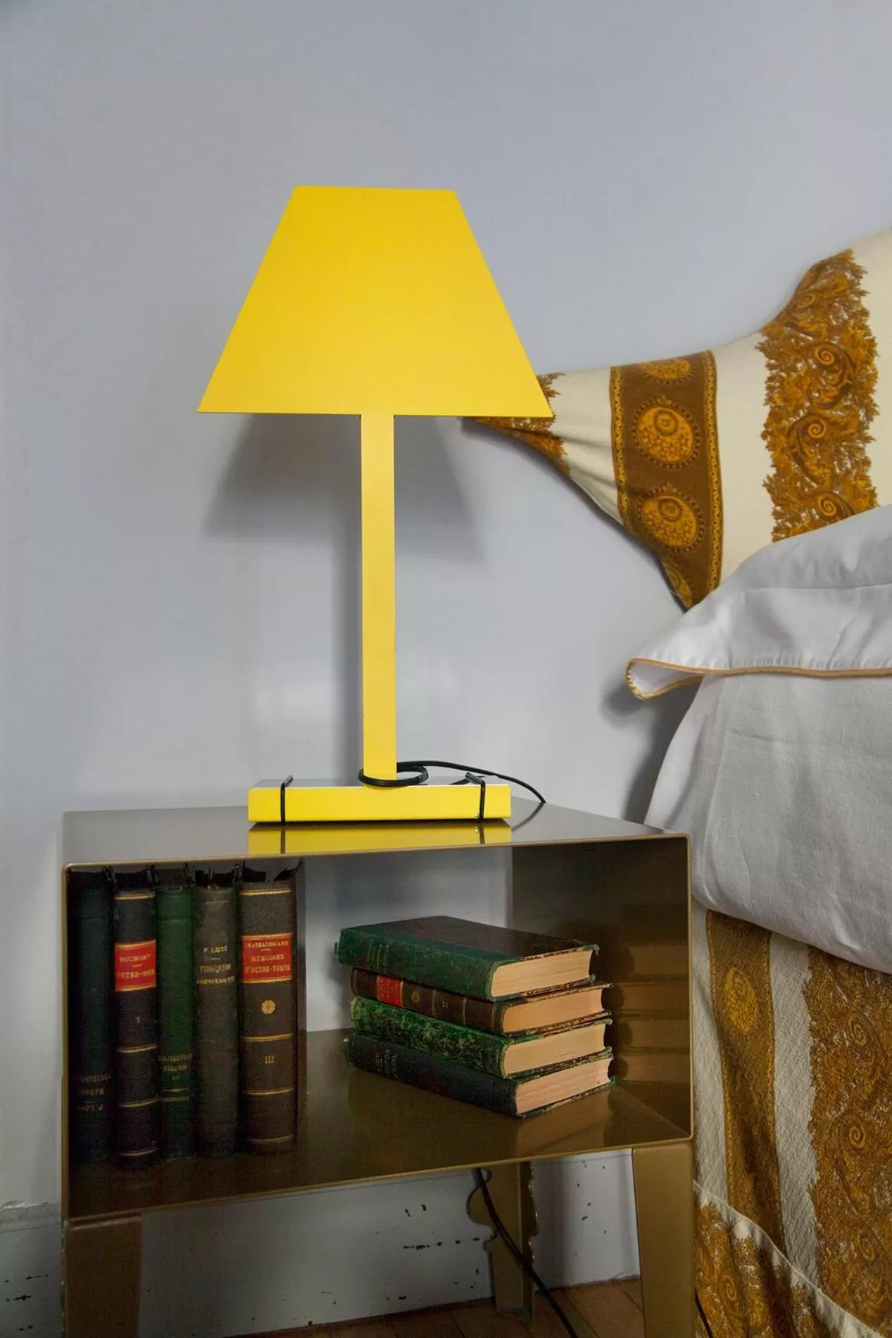 Decorative detail, Bed in Palazzo Bellini