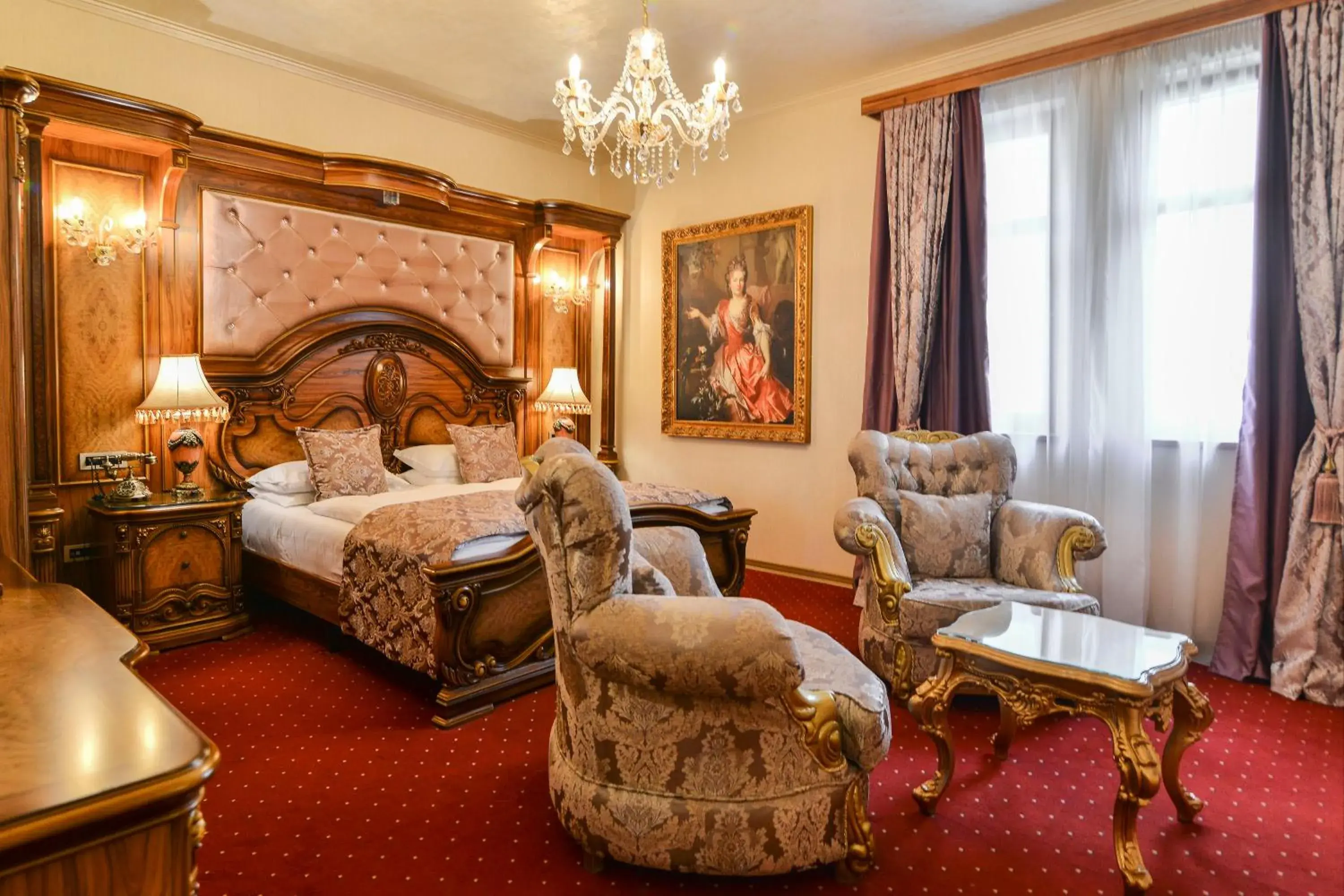 Bedroom in Premier Prezident Garni Hotel and Spa
