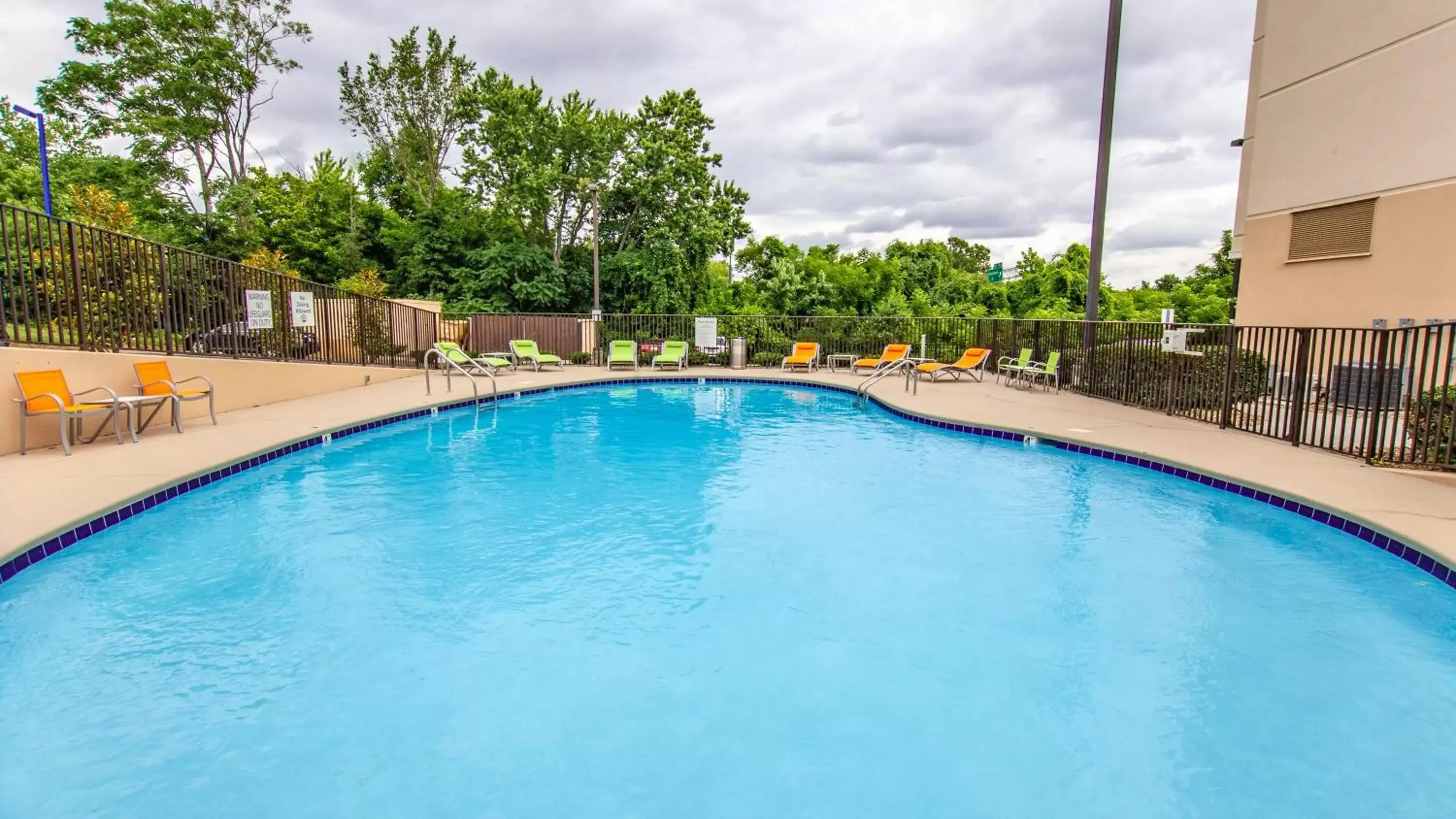 Swimming Pool in Holiday Inn Knoxville N - Merchant Drive, an IHG Hotel