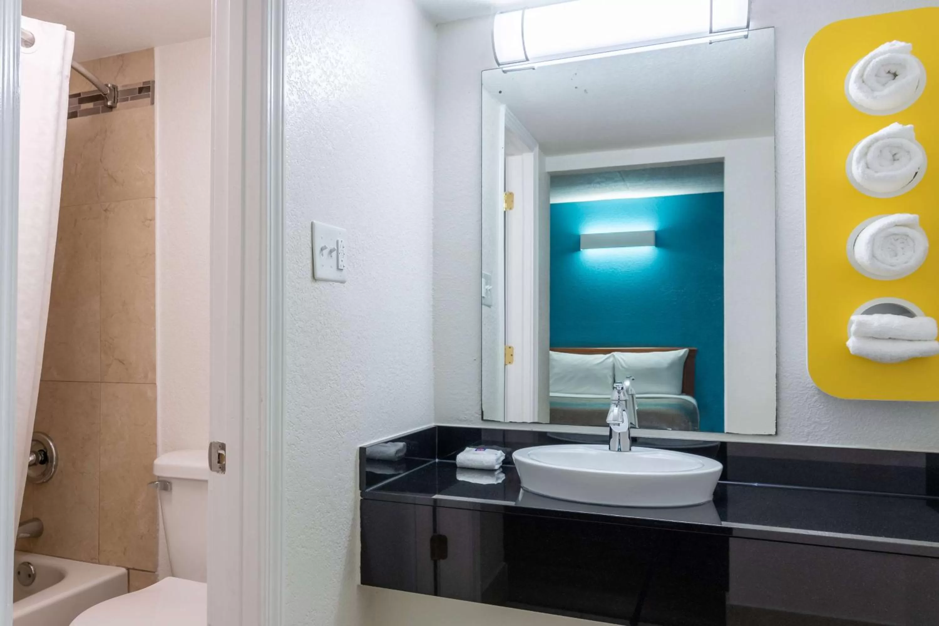 Bathroom in Motel 6-North Little Rock, AR - McCain