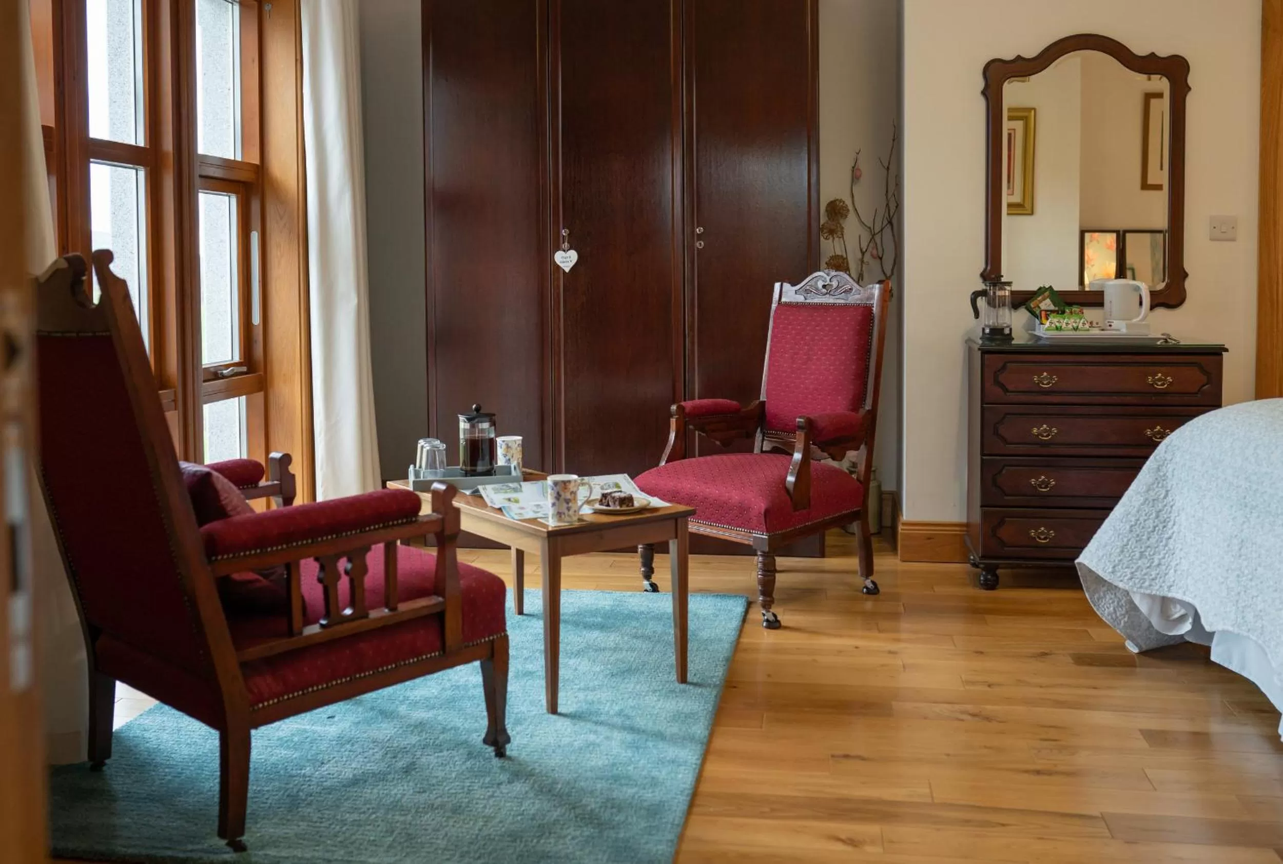 Coffee/tea facilities, Bed in BallyCairn House