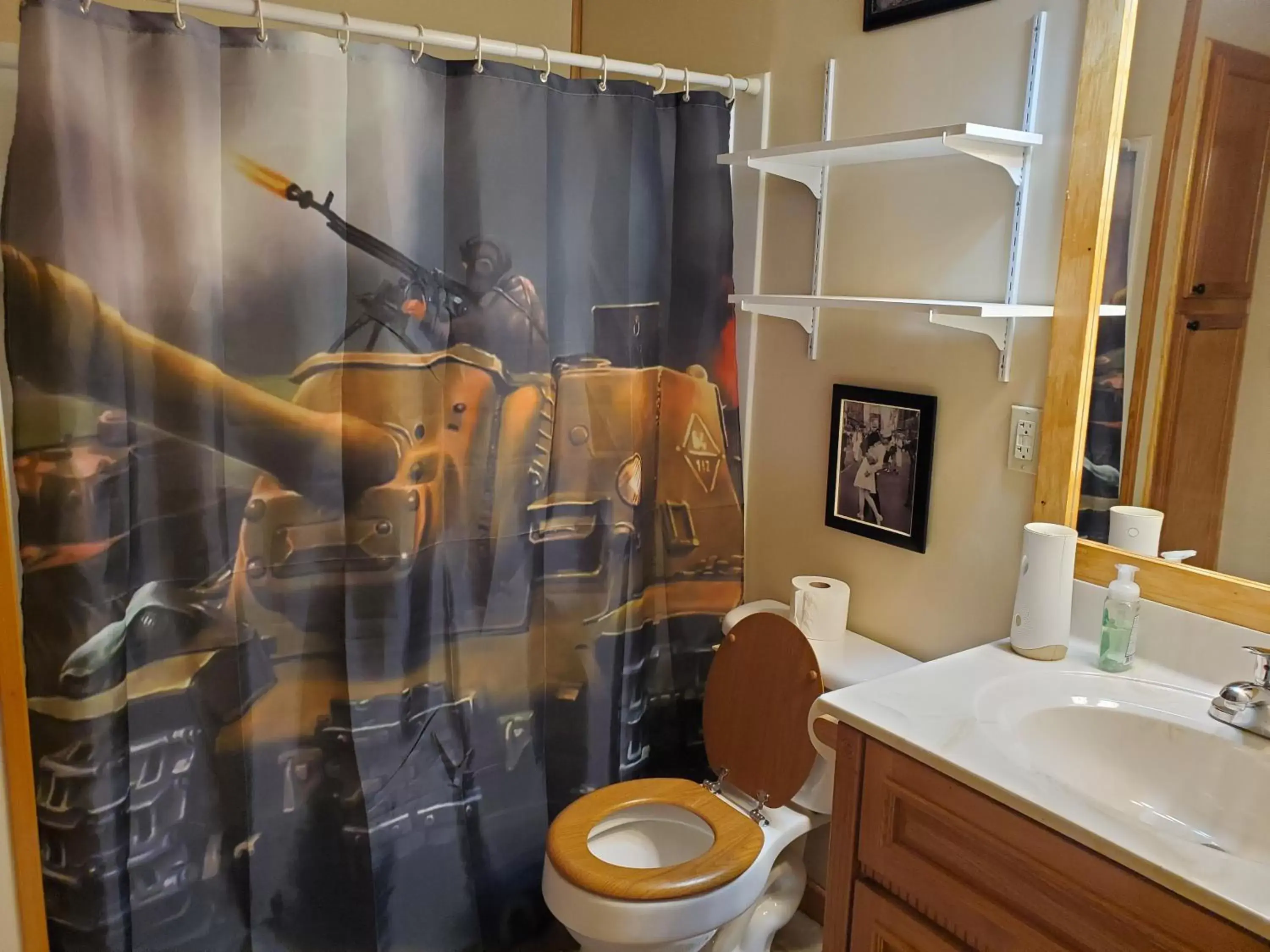 Bathroom in Snyder's Knob