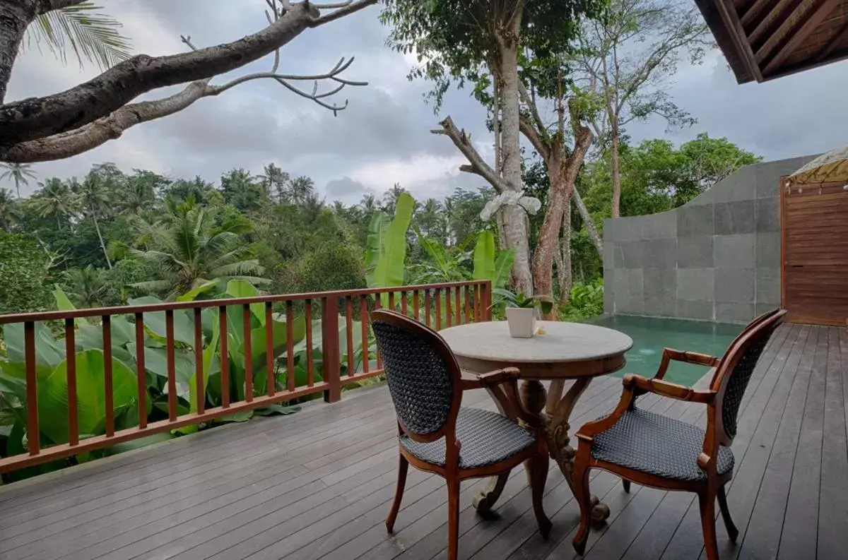 Balcony/Terrace in Natya Resort Ubud