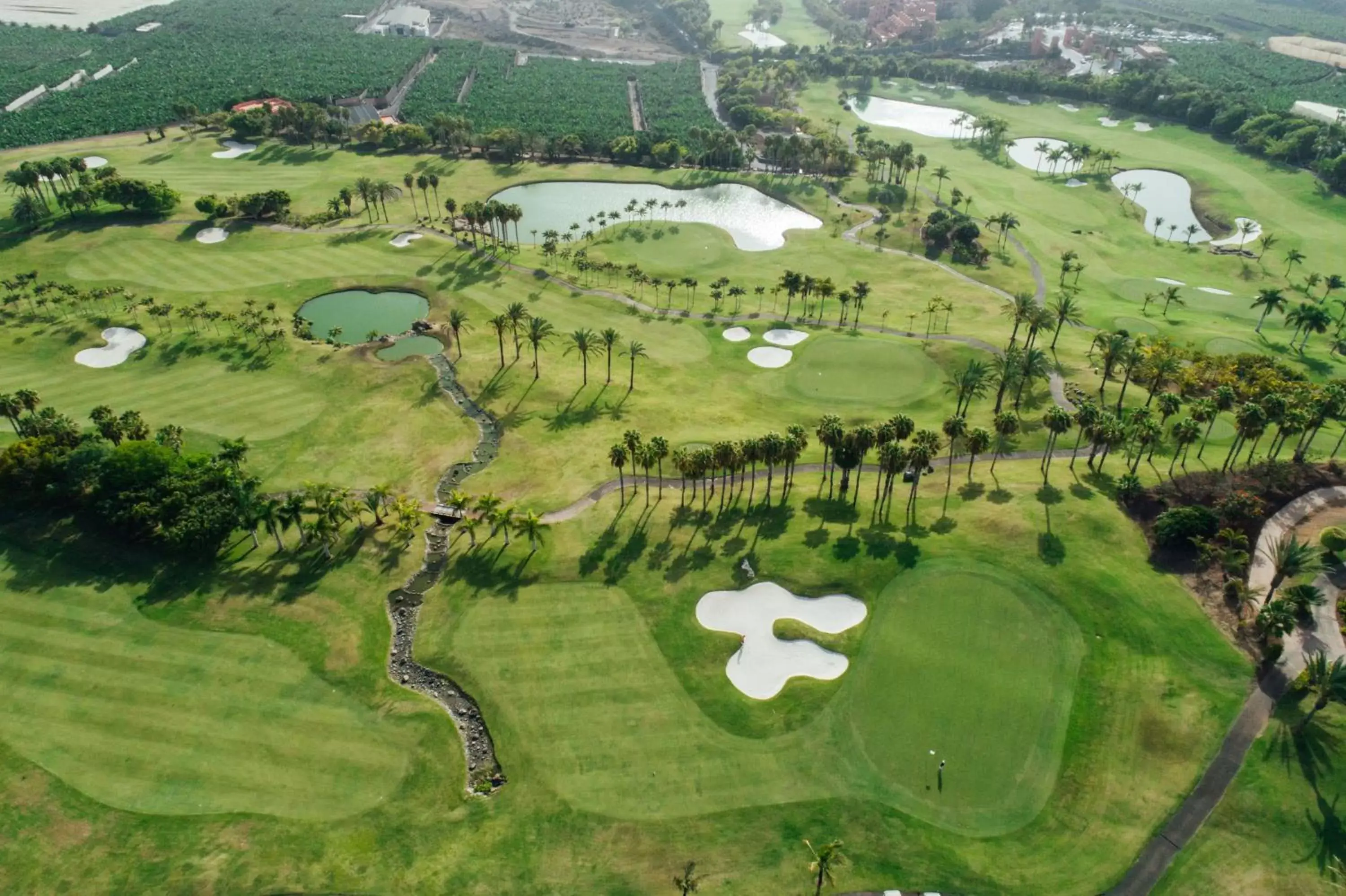 Golfcourse, Bird's-eye View in Las Terrazas de Abama Suites