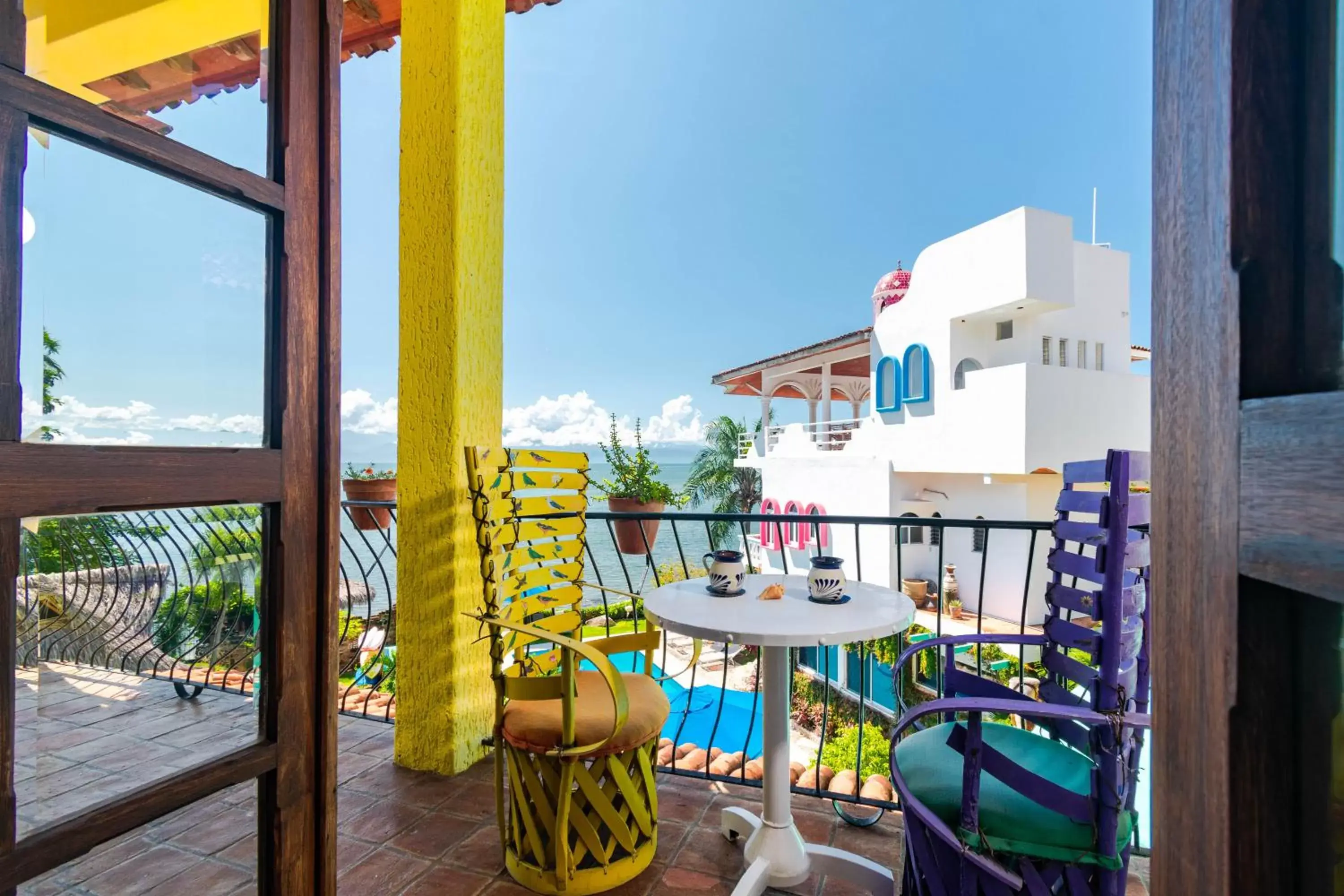 Balcony/Terrace in Villas Jardin Del Mar