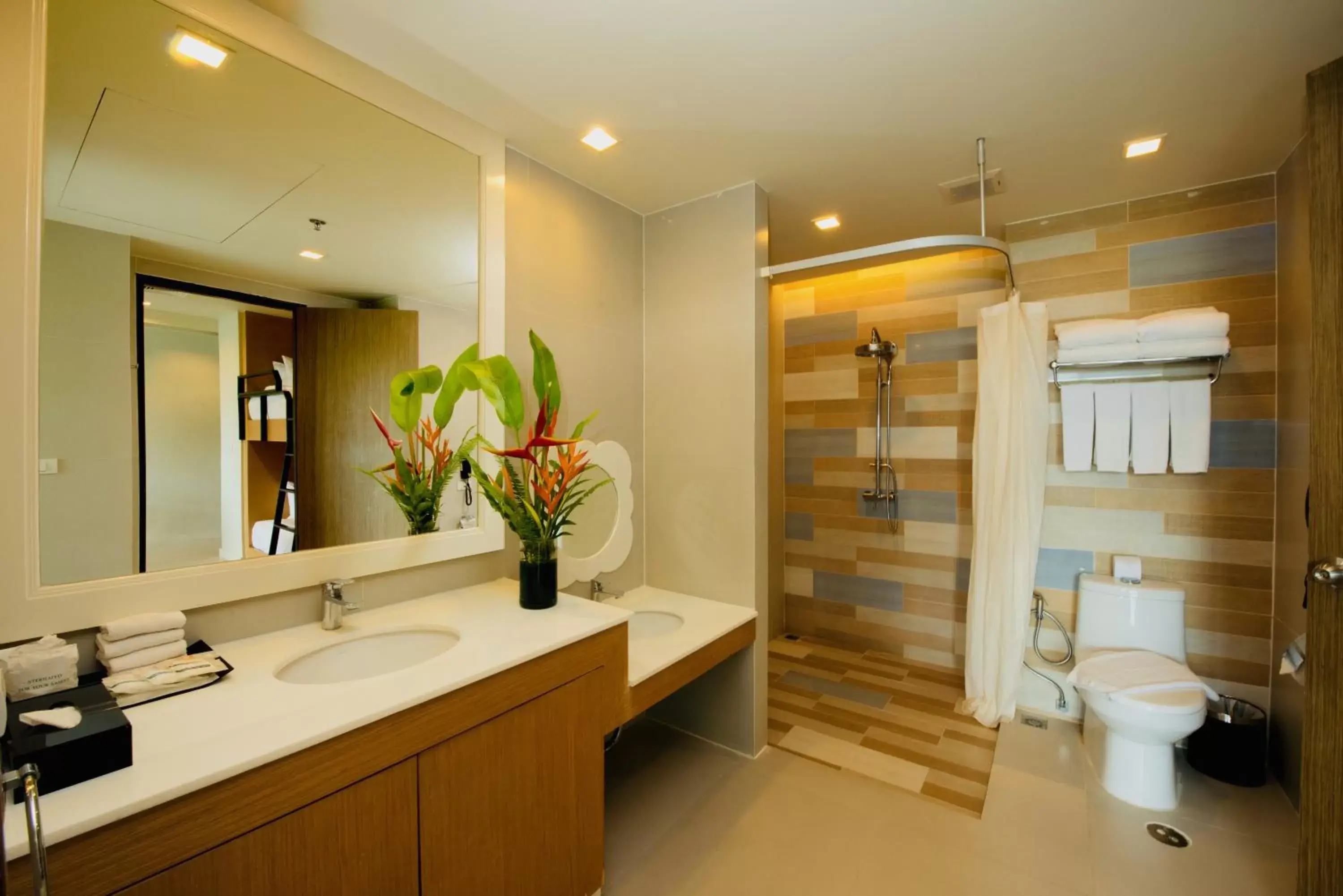 Toilet, Bathroom in Holiday Ao Nang Beach Resort, Krabi - SHA Extra Plus