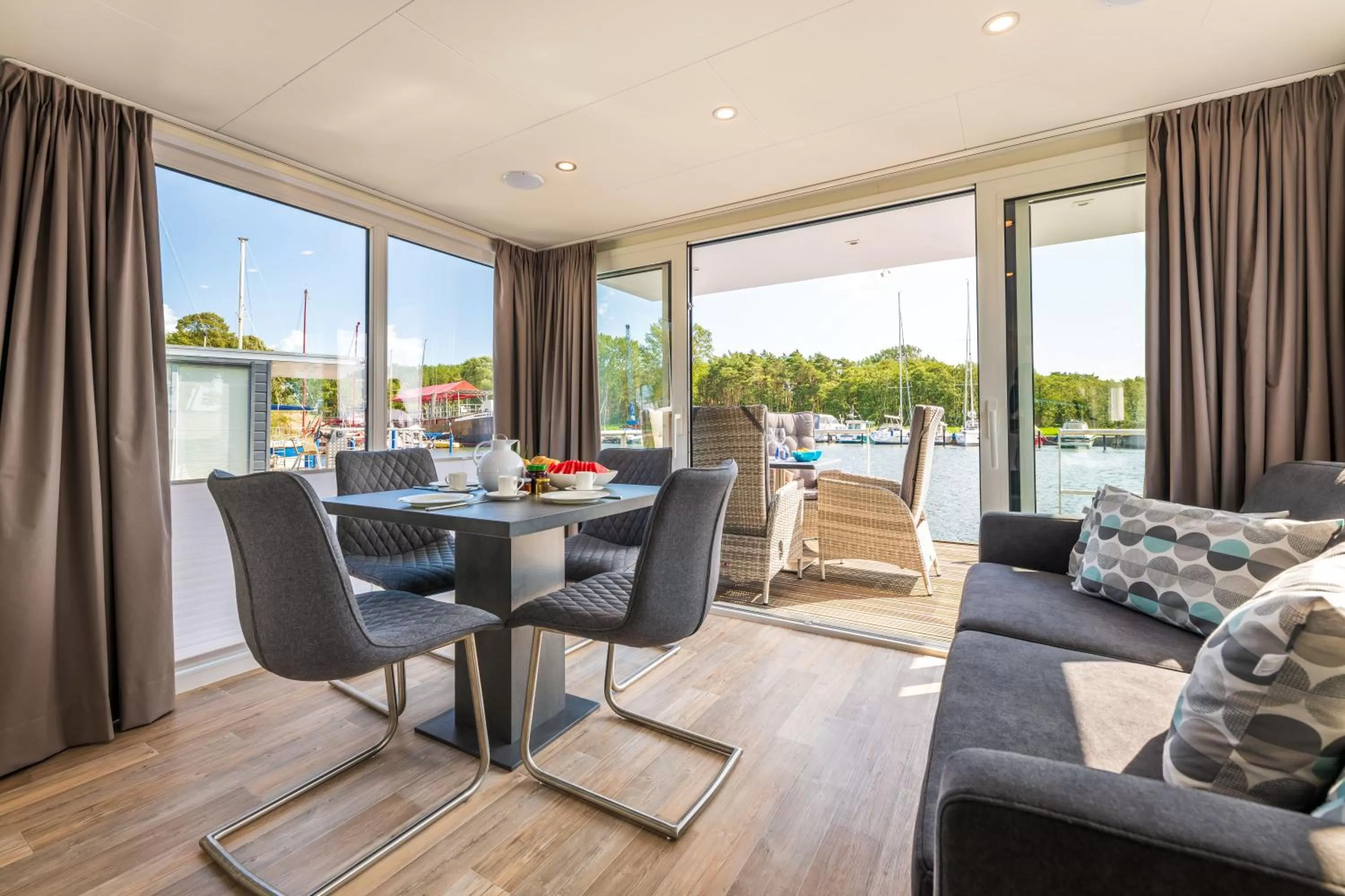 Living room in Marina Martinshafen