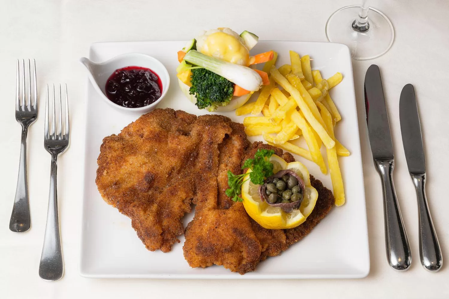 Food close-up, Food in Hotel Drei Könige