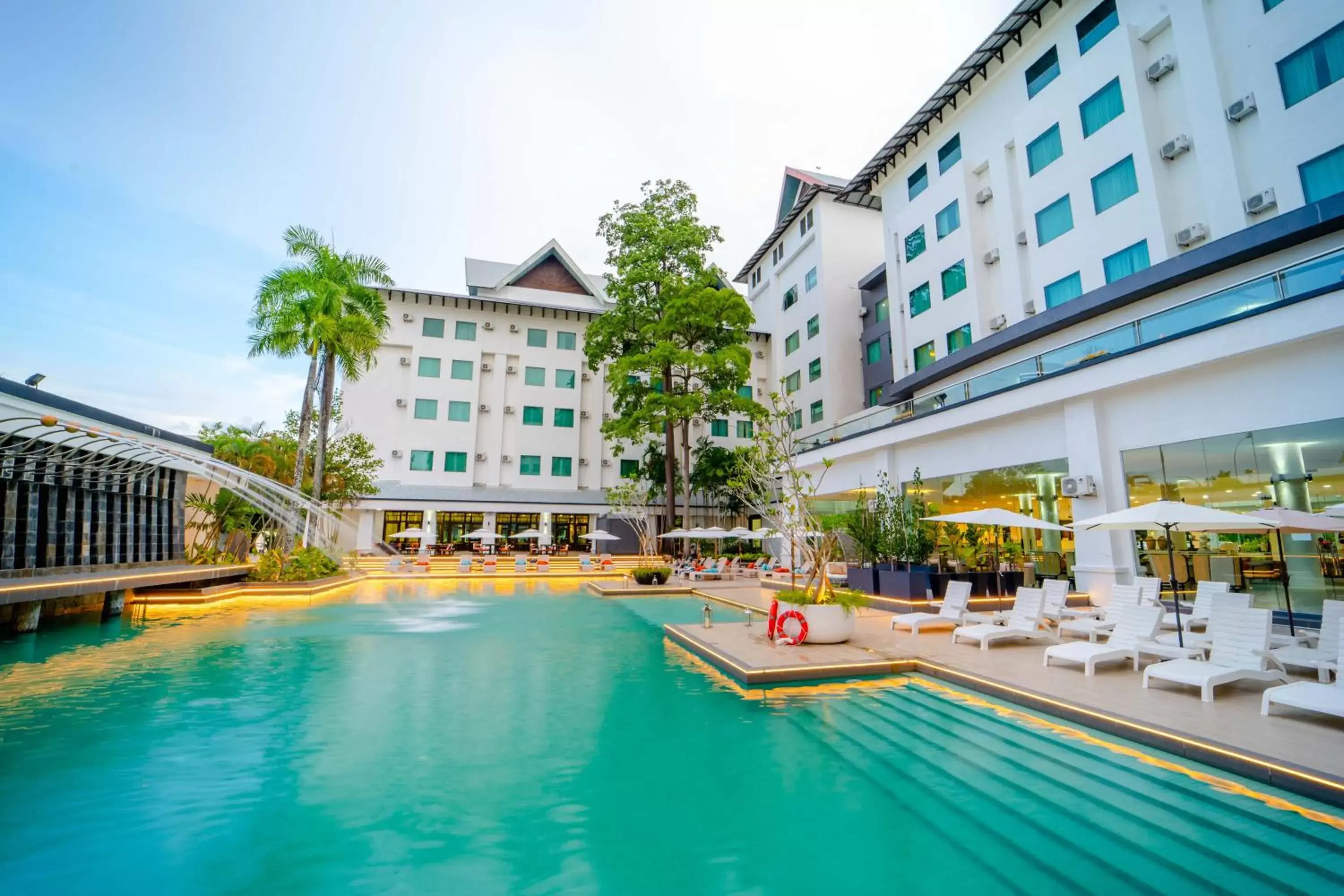 Pool view in Wings by Croske Resort Langkawi Pool view in Wings by Croske Resort Langkawi