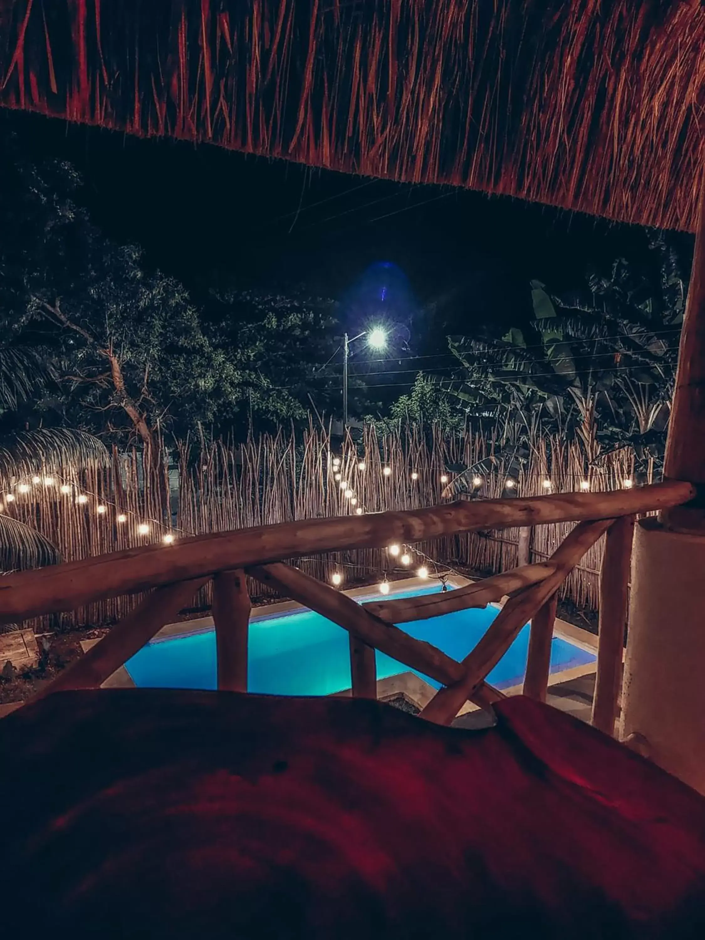 Balcony/Terrace, Pool View in Hotel Xa´an Bacalar