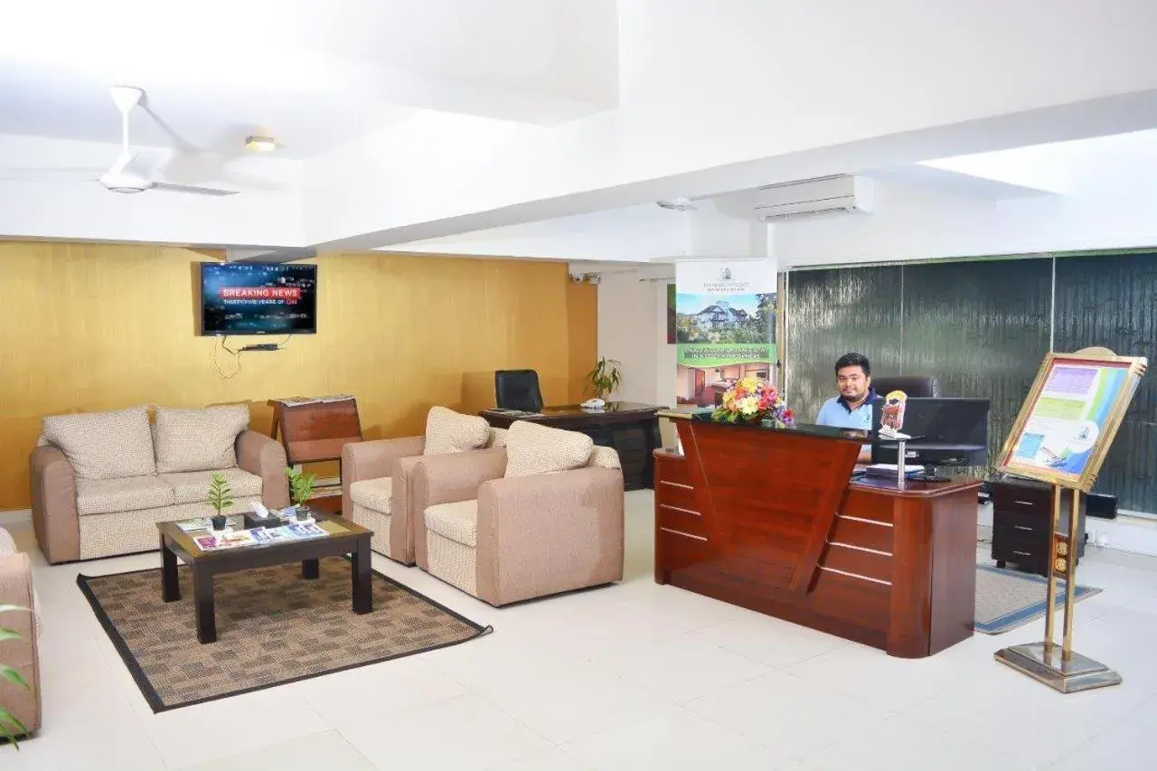 Lobby or reception in Unique Towers Luxury Boutique Suites Lobby or reception in Unique Towers Luxury Boutique Suites