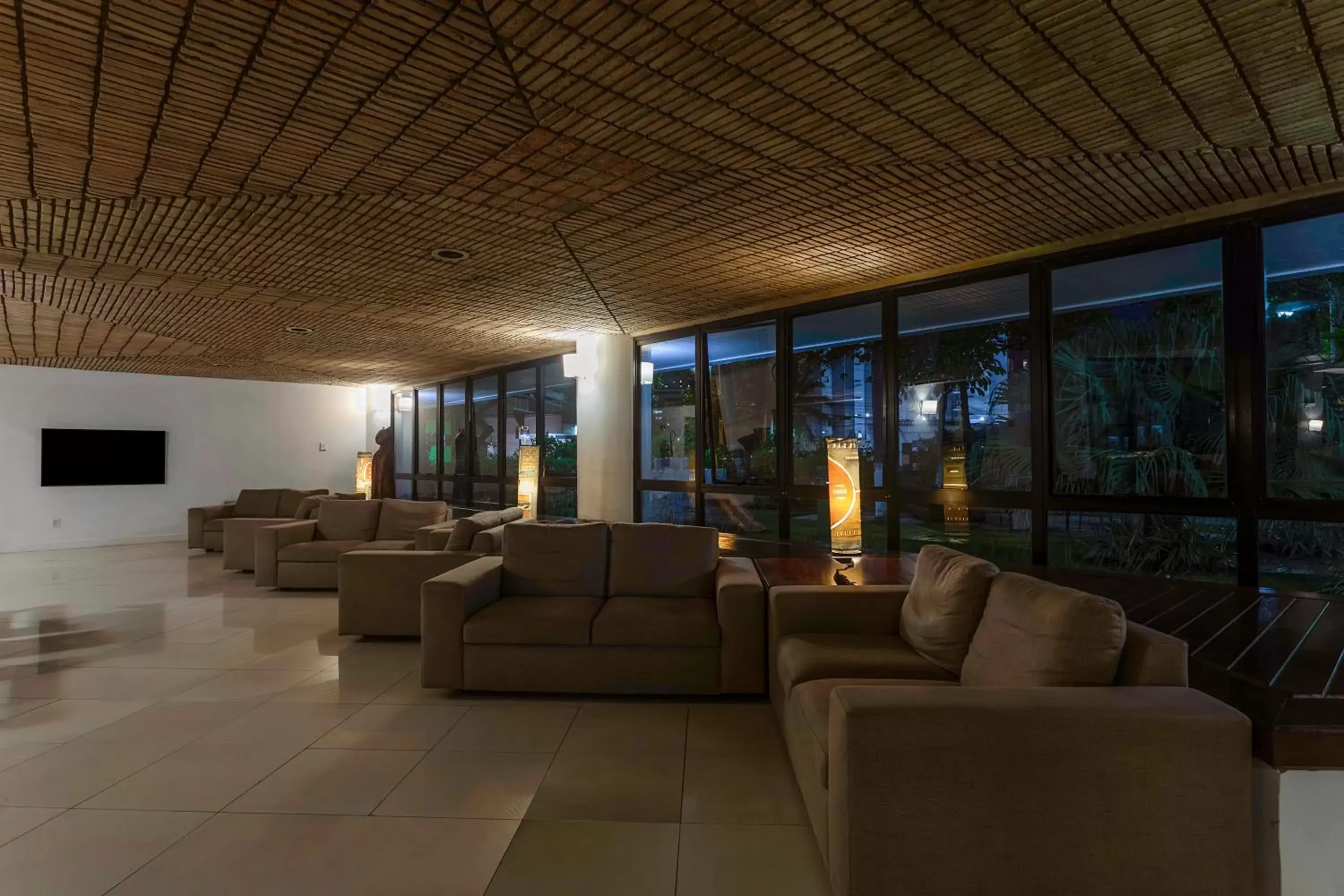 Seating area, Lobby/Reception in Maceió Atlantic Suites