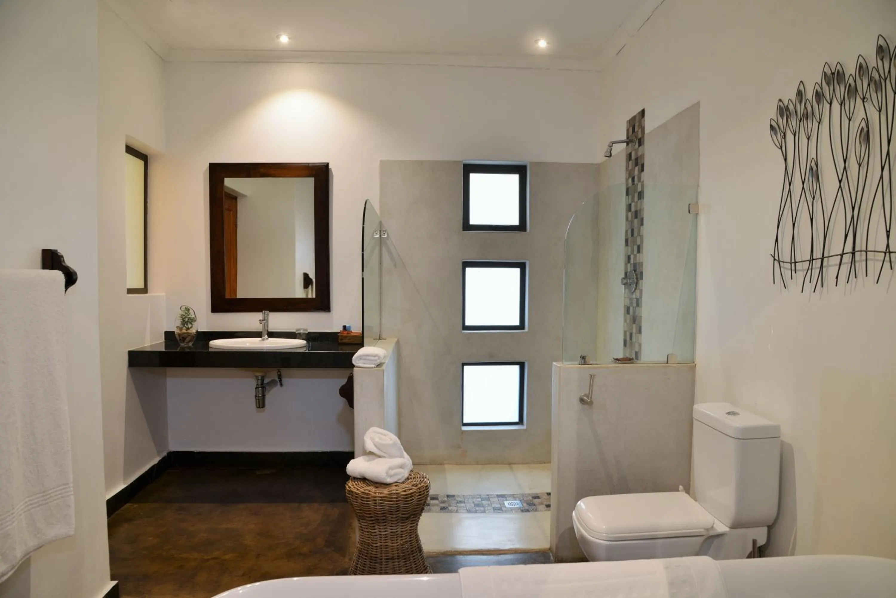 Shower in Bushveld Terrace Safari Hotel, Lodge & Spa
