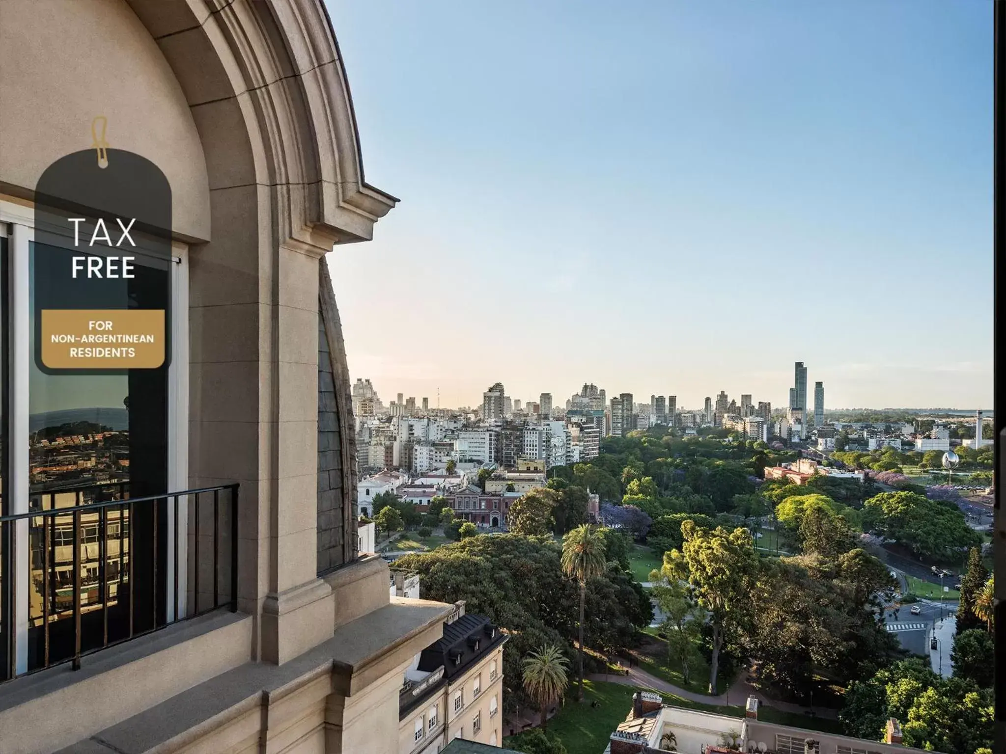 City view in Alvear Palace Hotel - Leading Hotels of the World