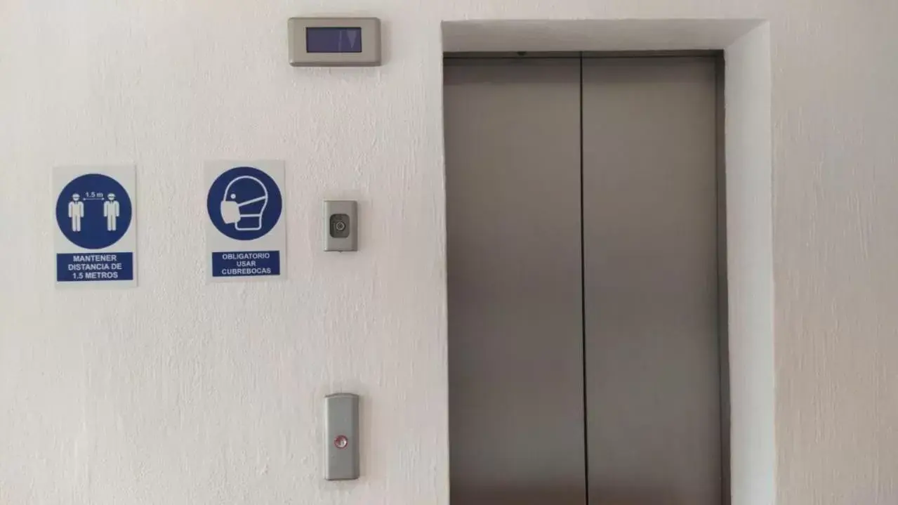 elevator in Villas del Palmar Manzanillo with Beach Club