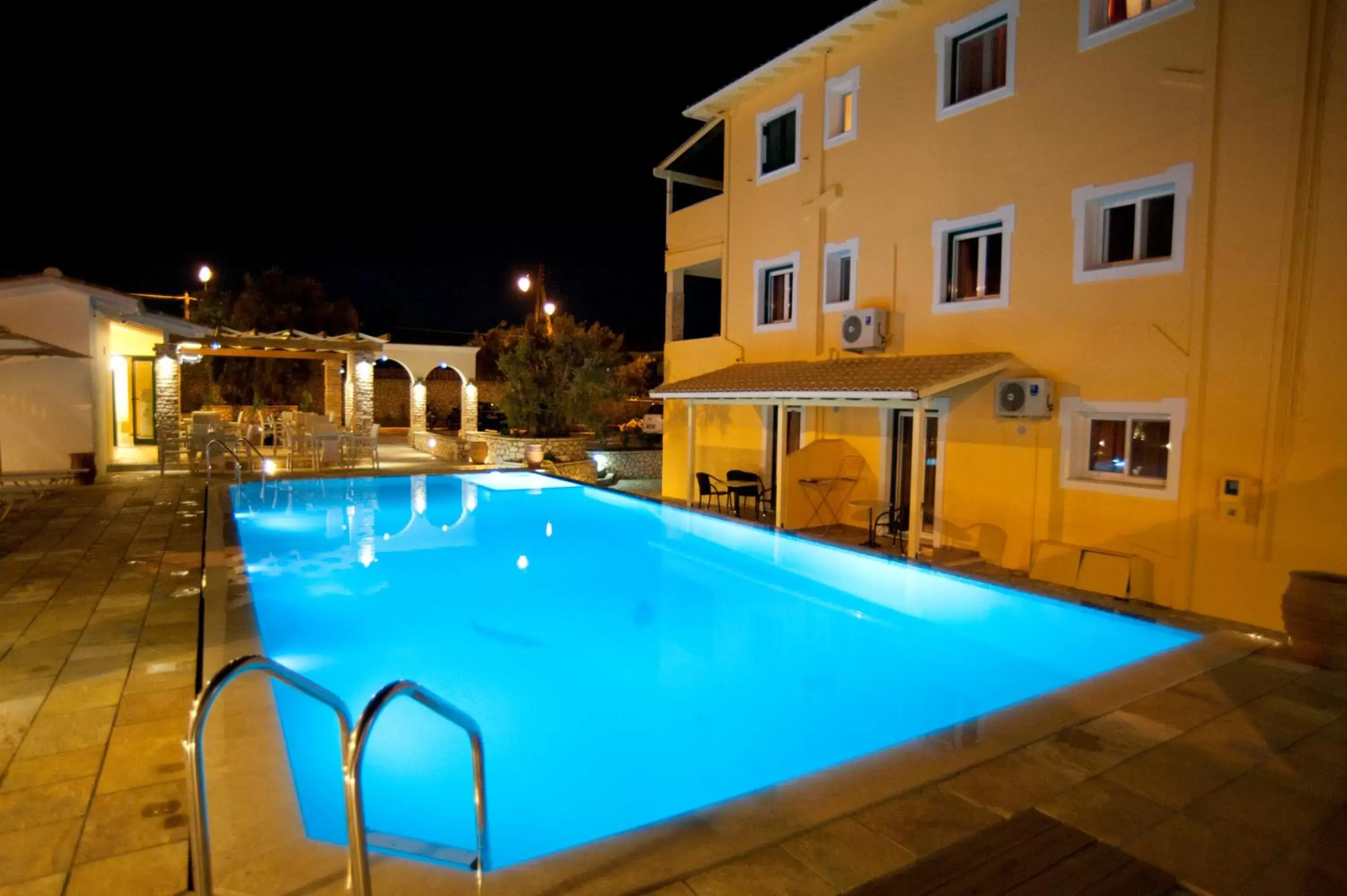 Night, Swimming Pool in Villa Vita Holidays