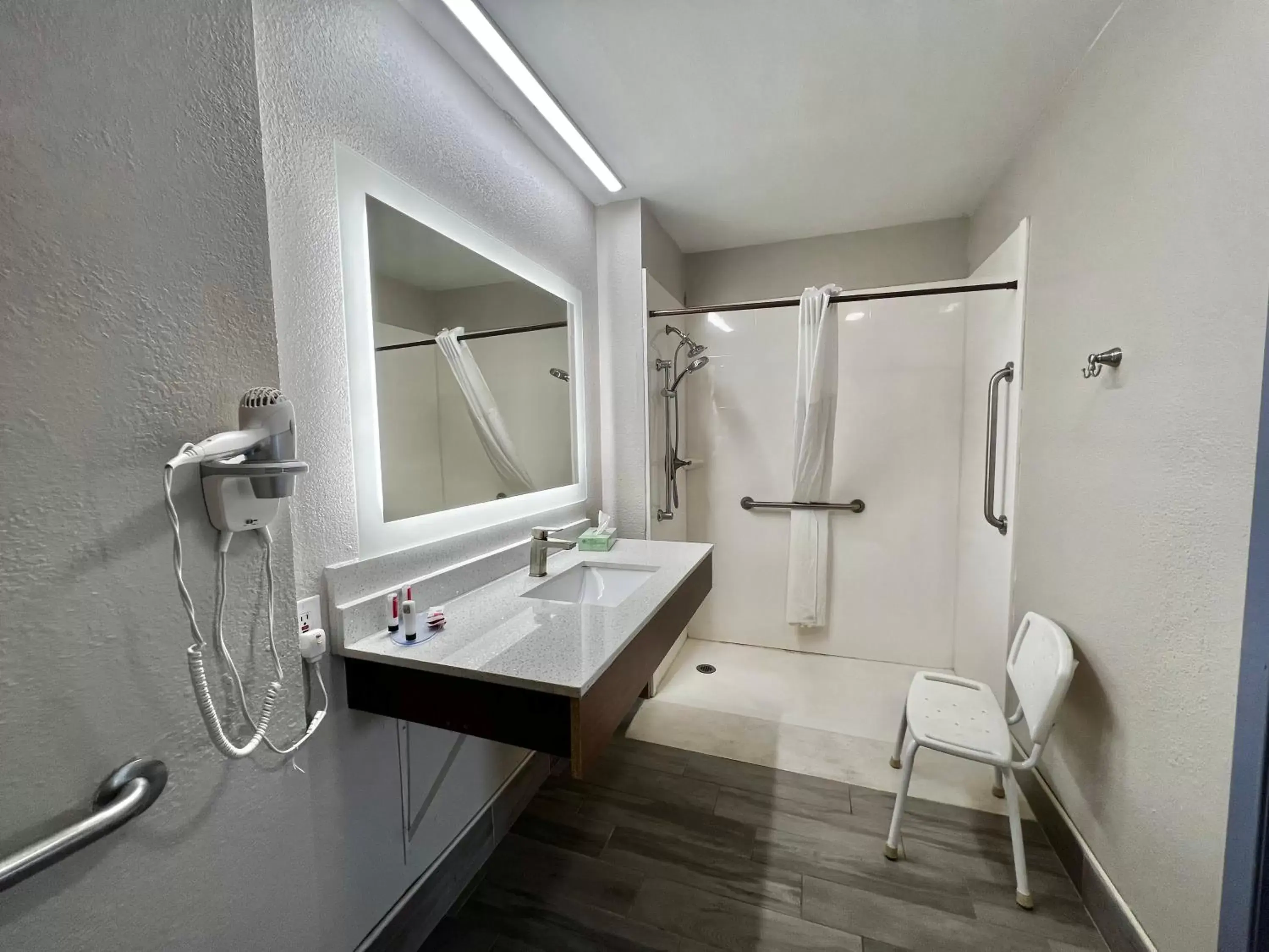 Bathroom in Days Inn by Wyndham Suites Fredericksburg