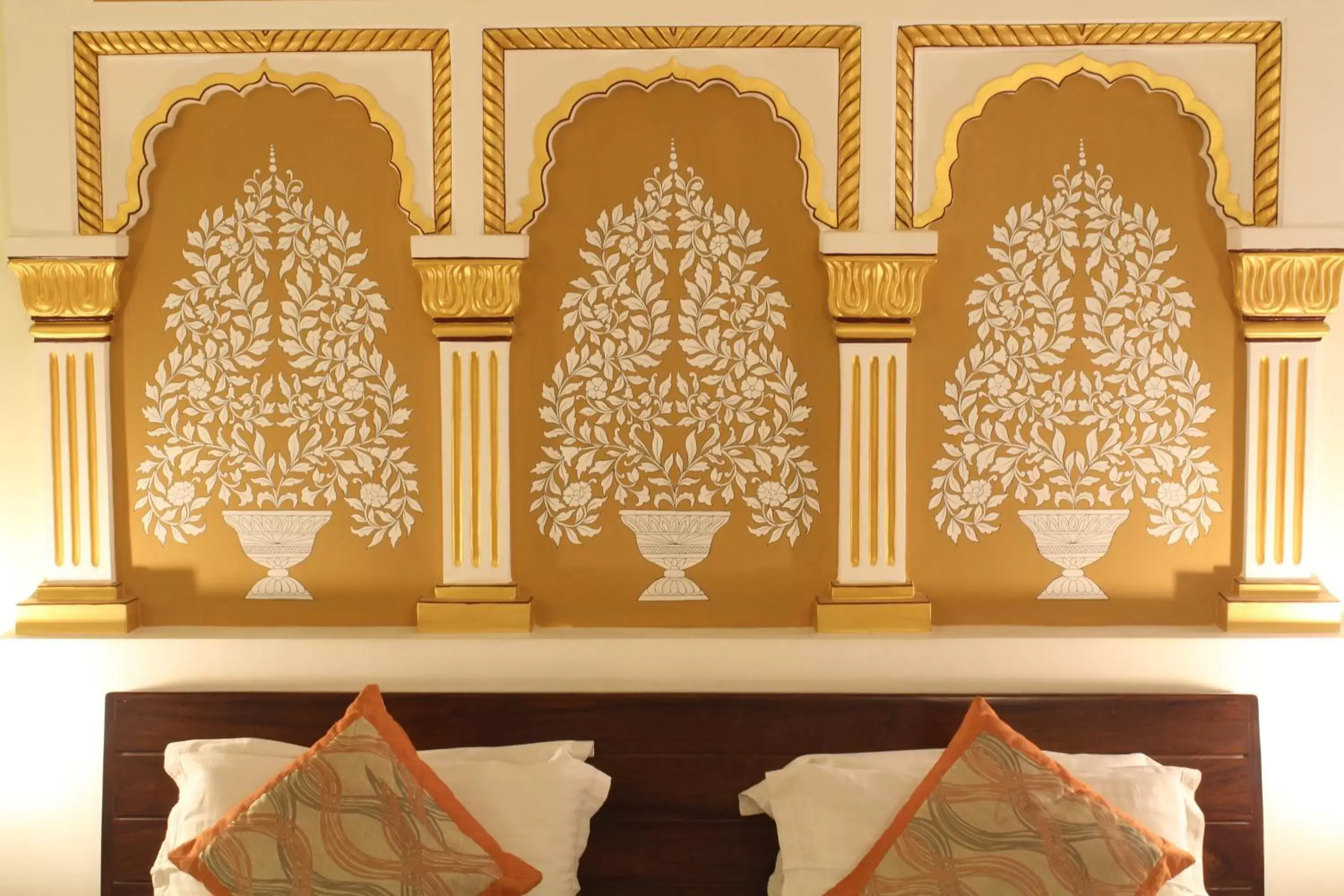 Decorative detail in Hotel H R Palace