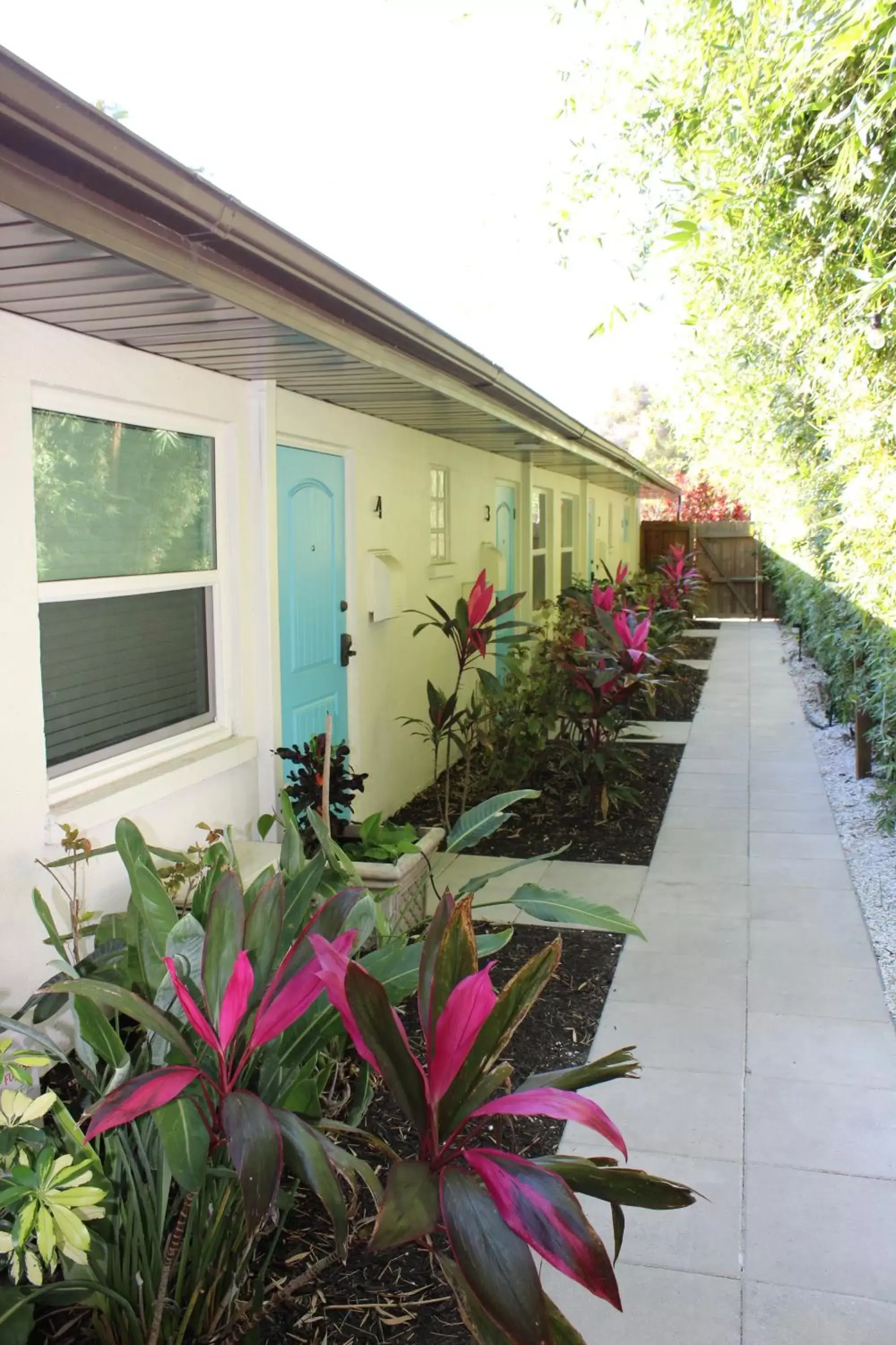 Garden in Siesta Key Palms Resort