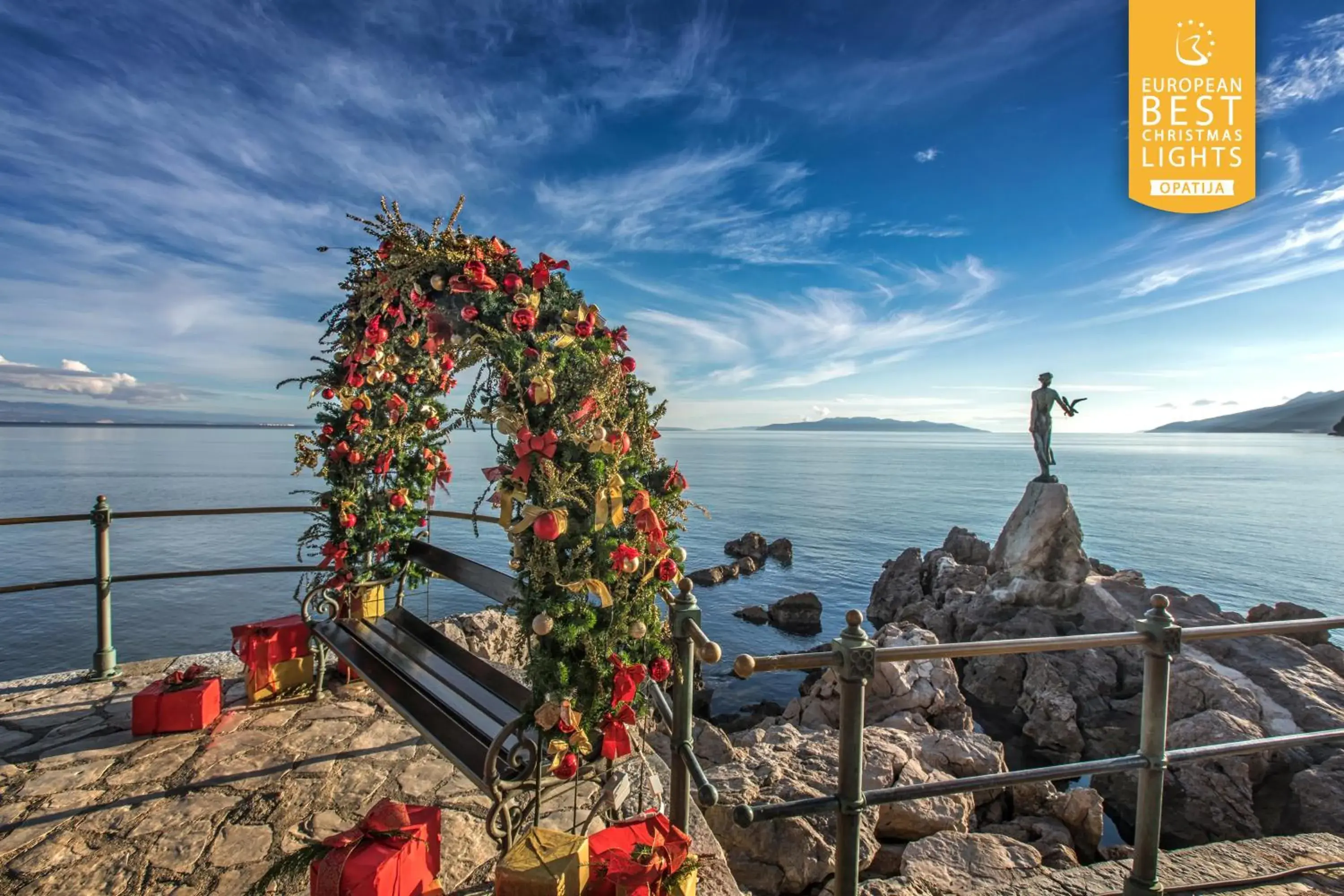 Winter, Sea View in Hotel Istra - Liburnia