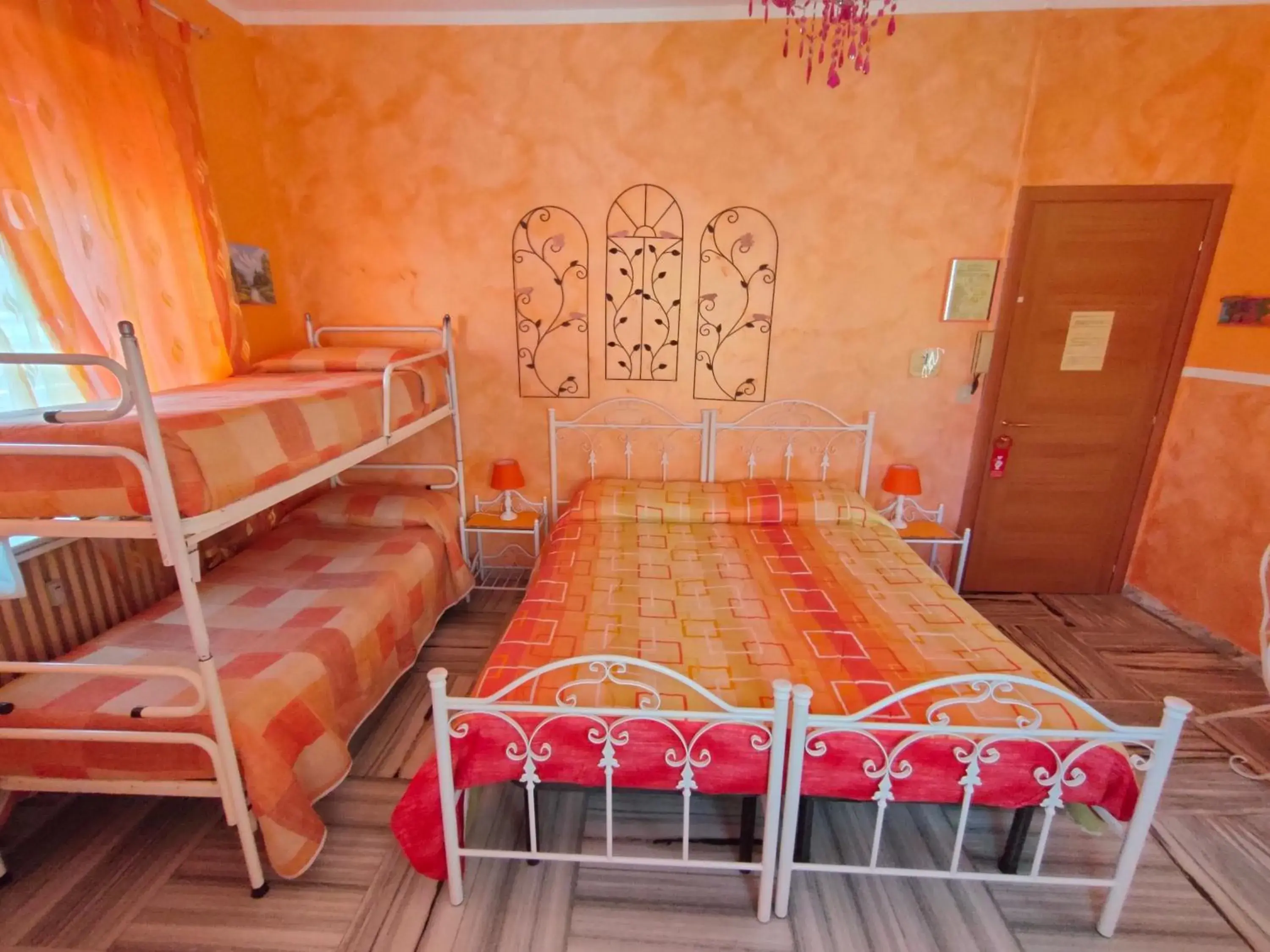 Bed in Hotel Serenella