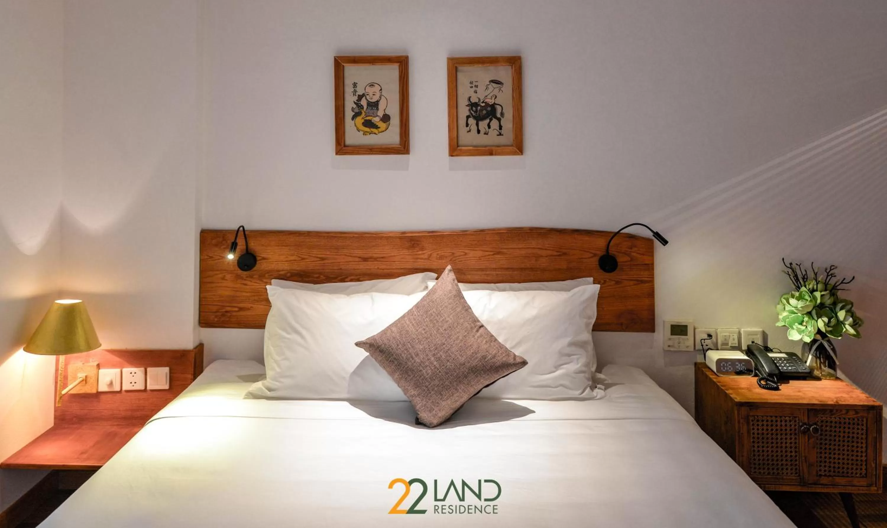 Bed in 22Land Hotel & Residence