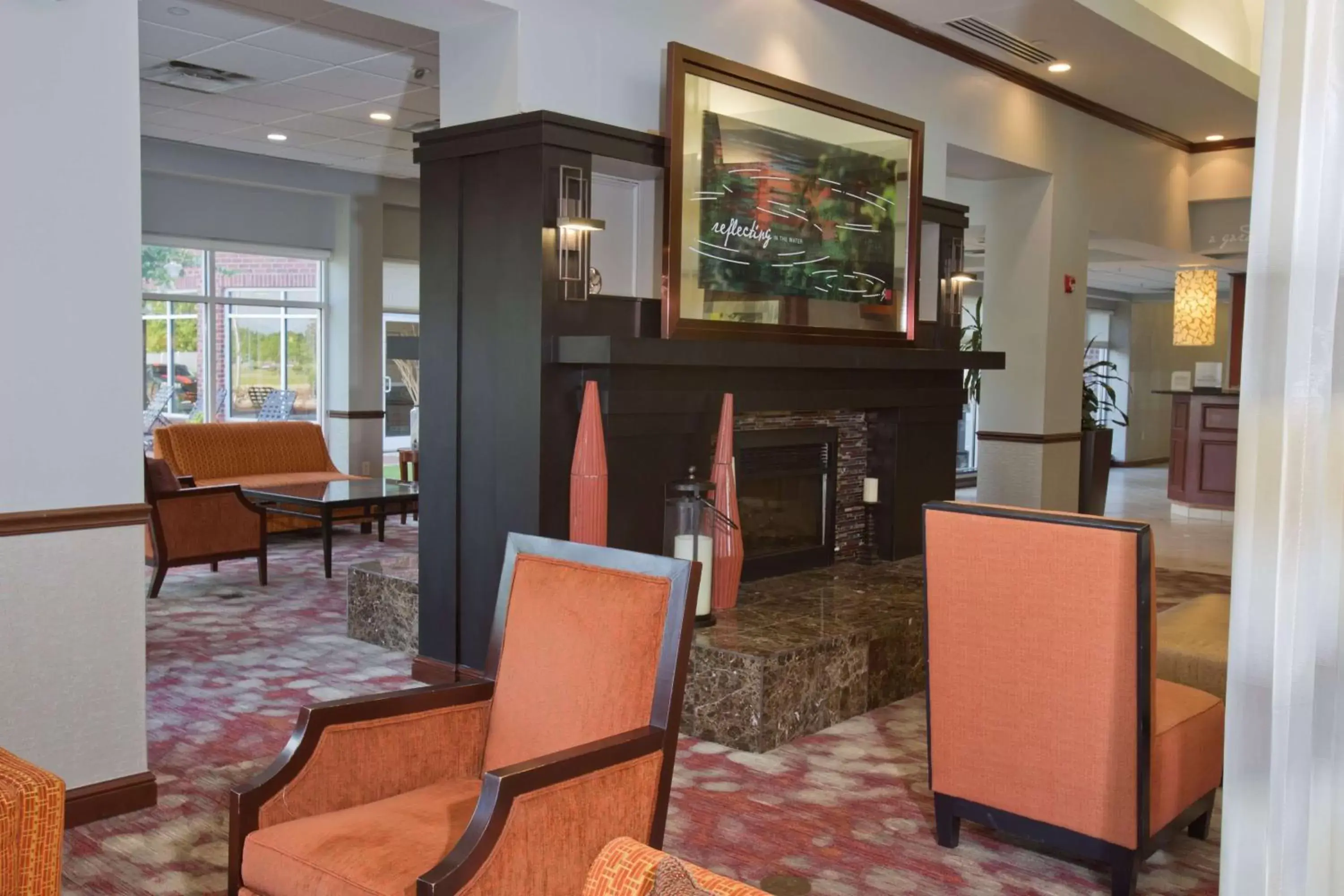 Lobby or reception, Restaurant/Places to Eat in Hilton Garden Inn Starkville