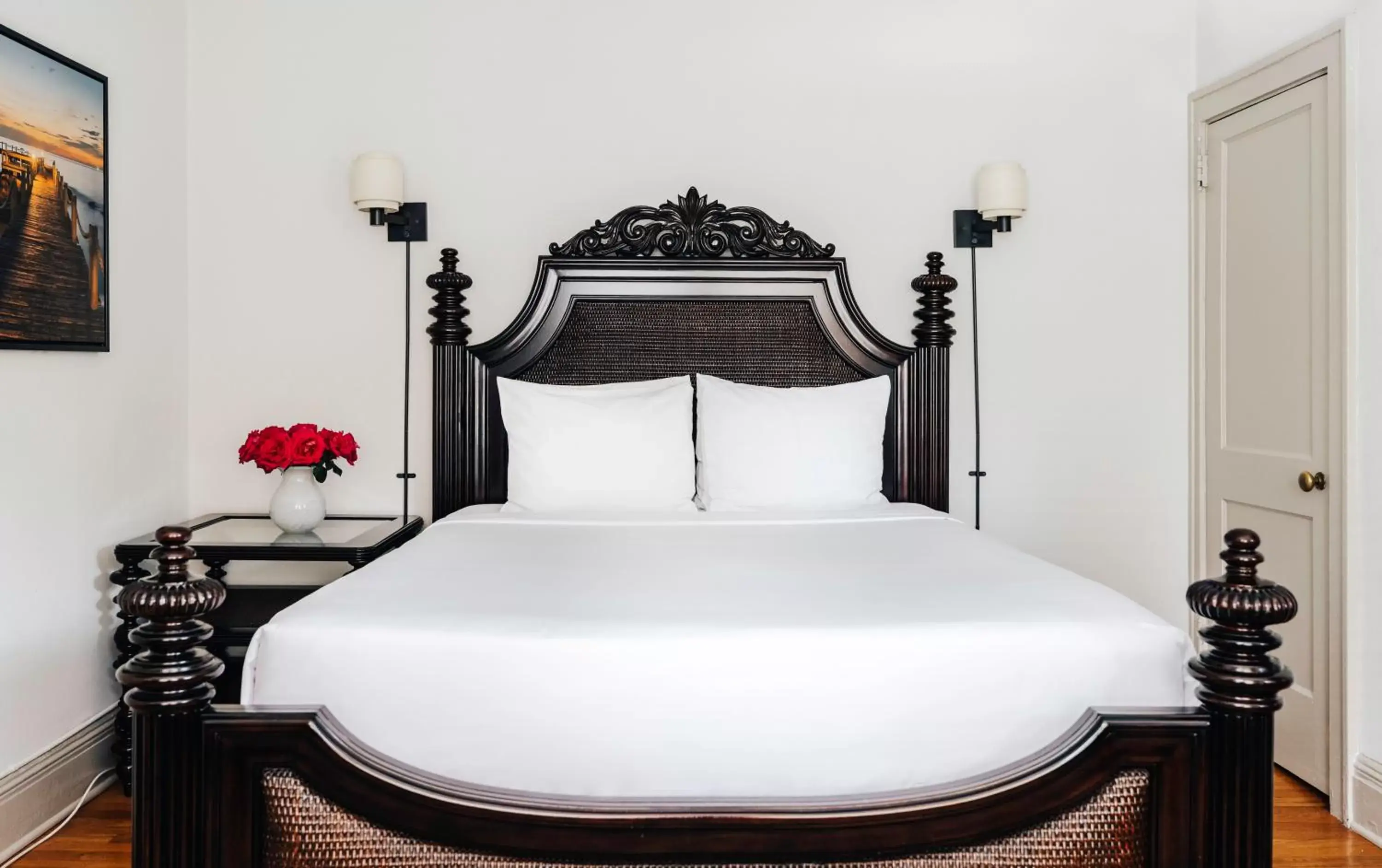 Bed in Princess Anne Boutique Hotel & Breakfast